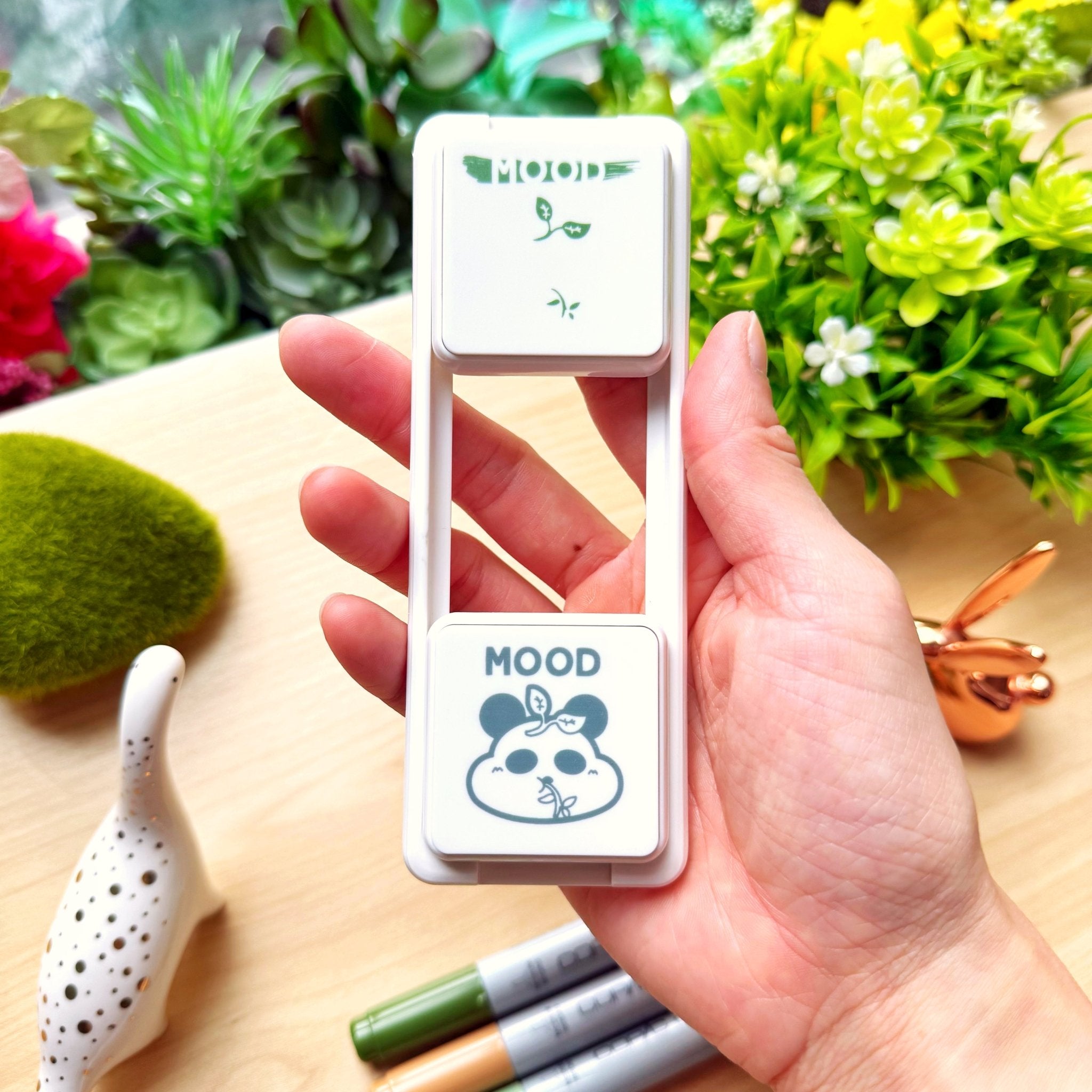 Slide Layer Punch Stamp - Panda Mood - SumLilThings