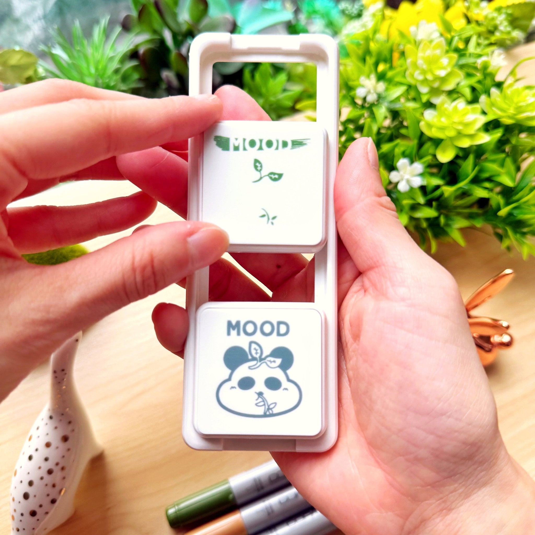 Slide Layer Punch Stamp - Panda Mood - SumLilThings