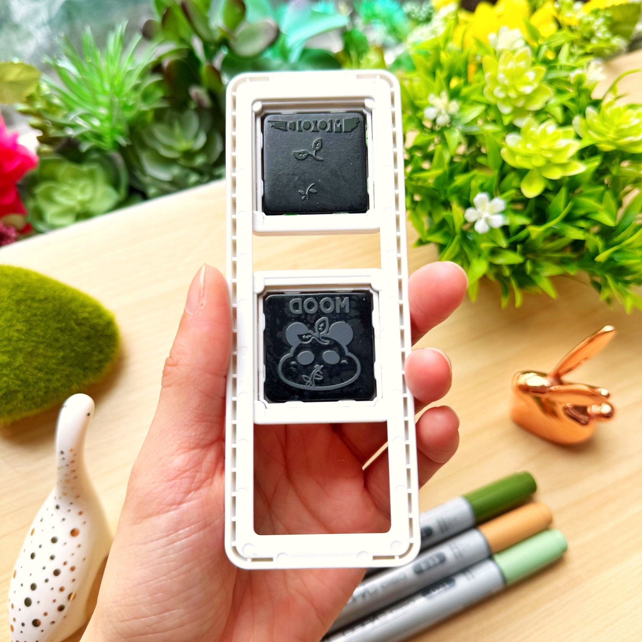 Slide Layer Punch Stamp - Panda Mood - SumLilThings