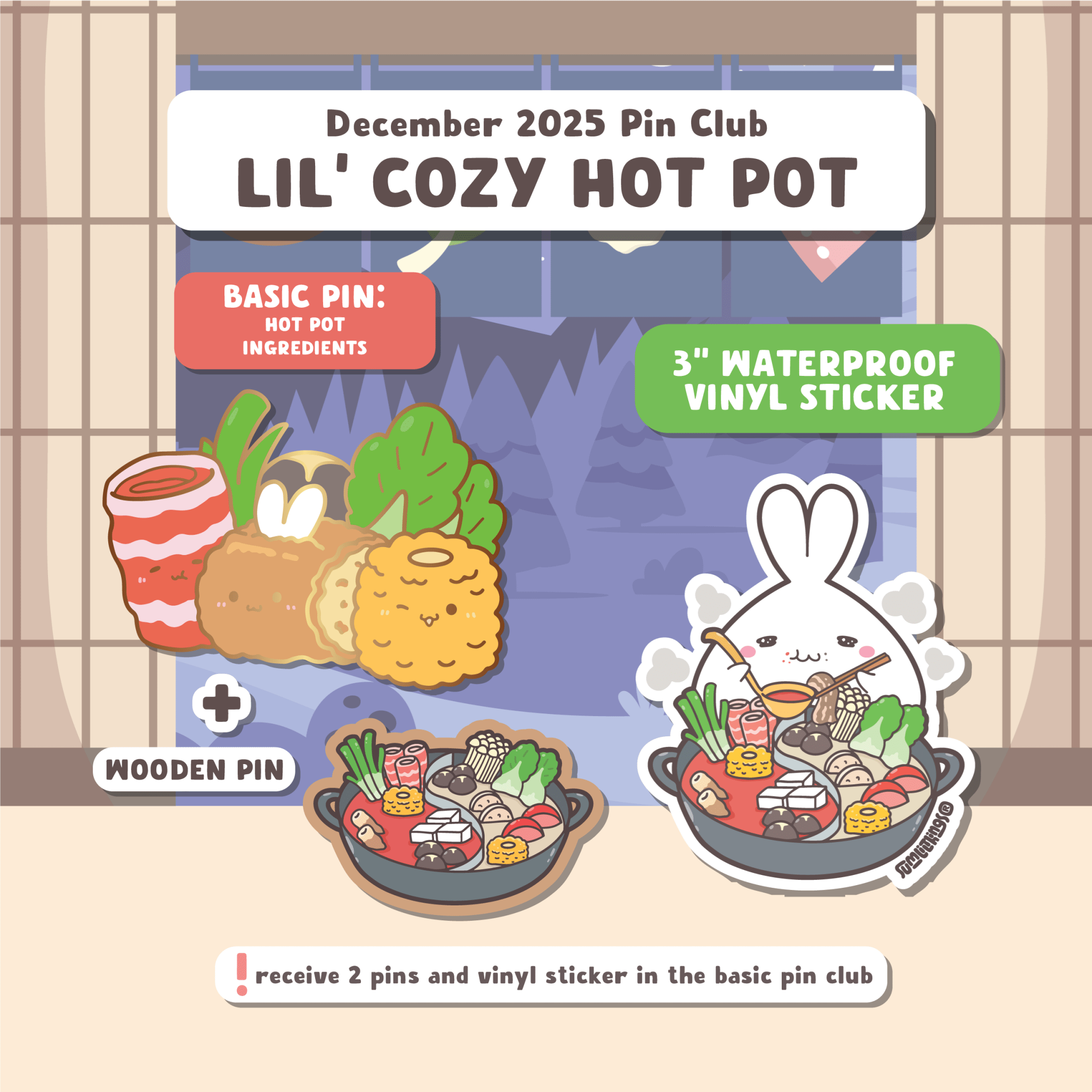 SLT Basic Pin Club (3 - Month Plan) - SumLilThings