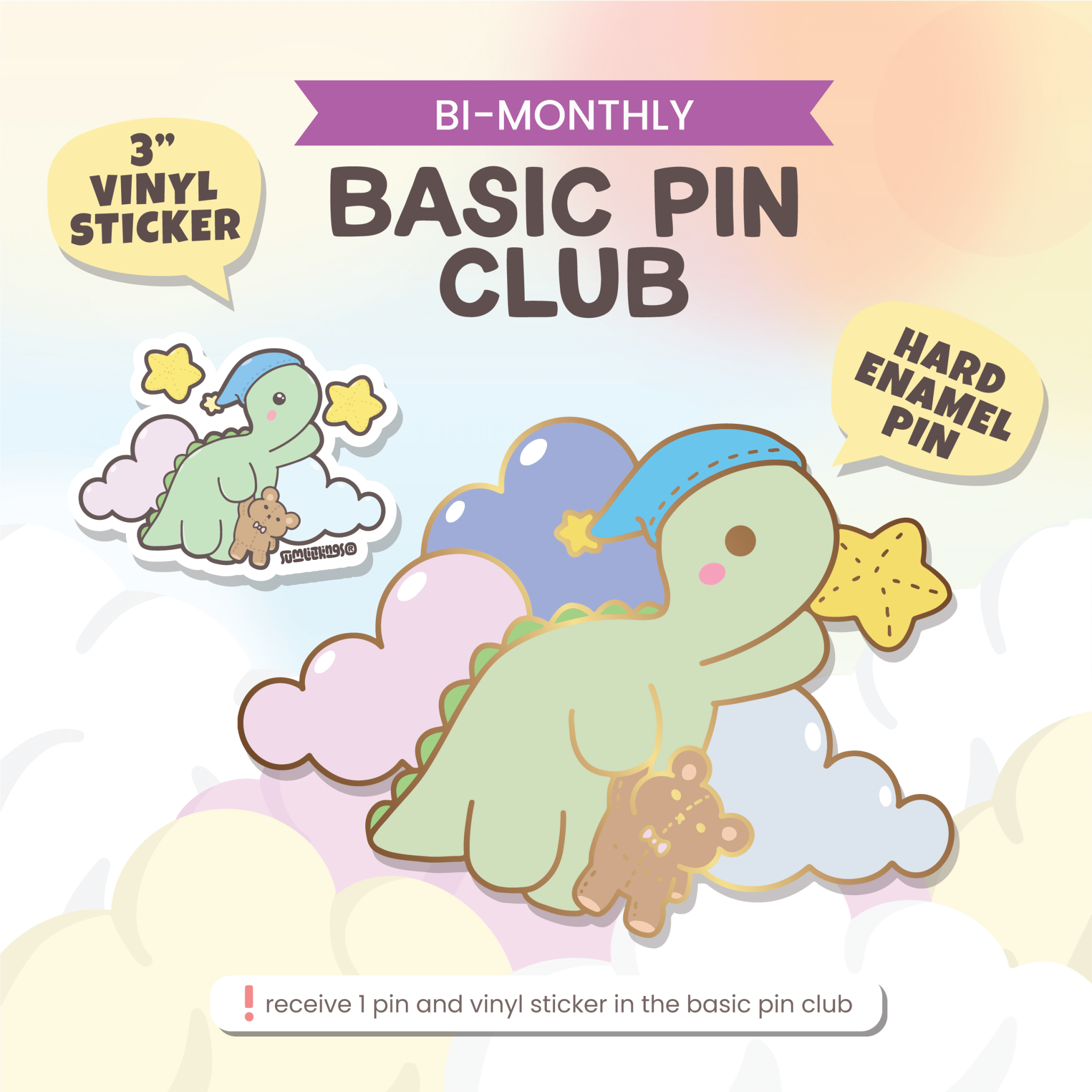 SLT Basic Pin Club (Bi - Monthly Plan) - SumLilThings