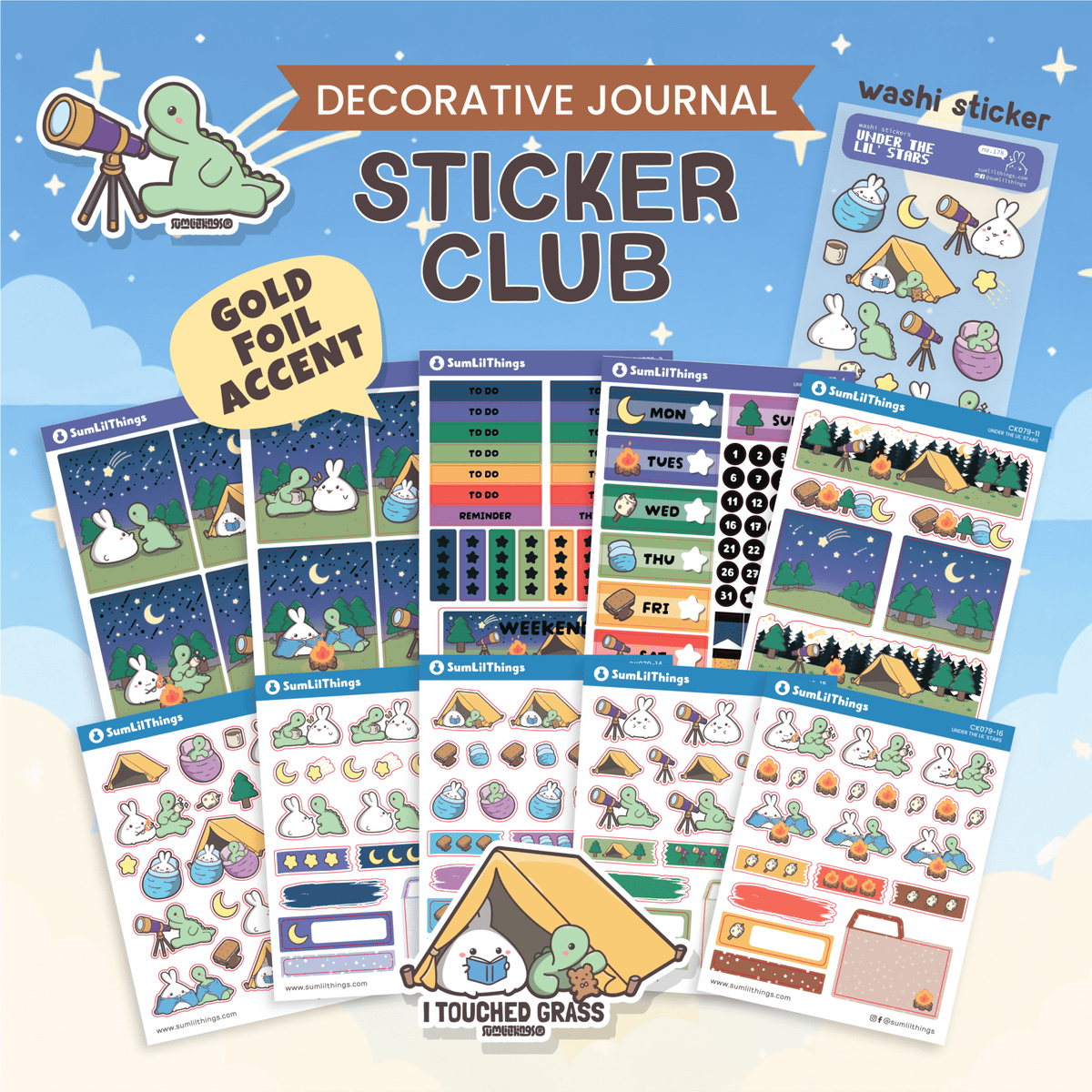 SLT Generic Sticker Subscription (Bi-Monthly Plan) - SumLilThings