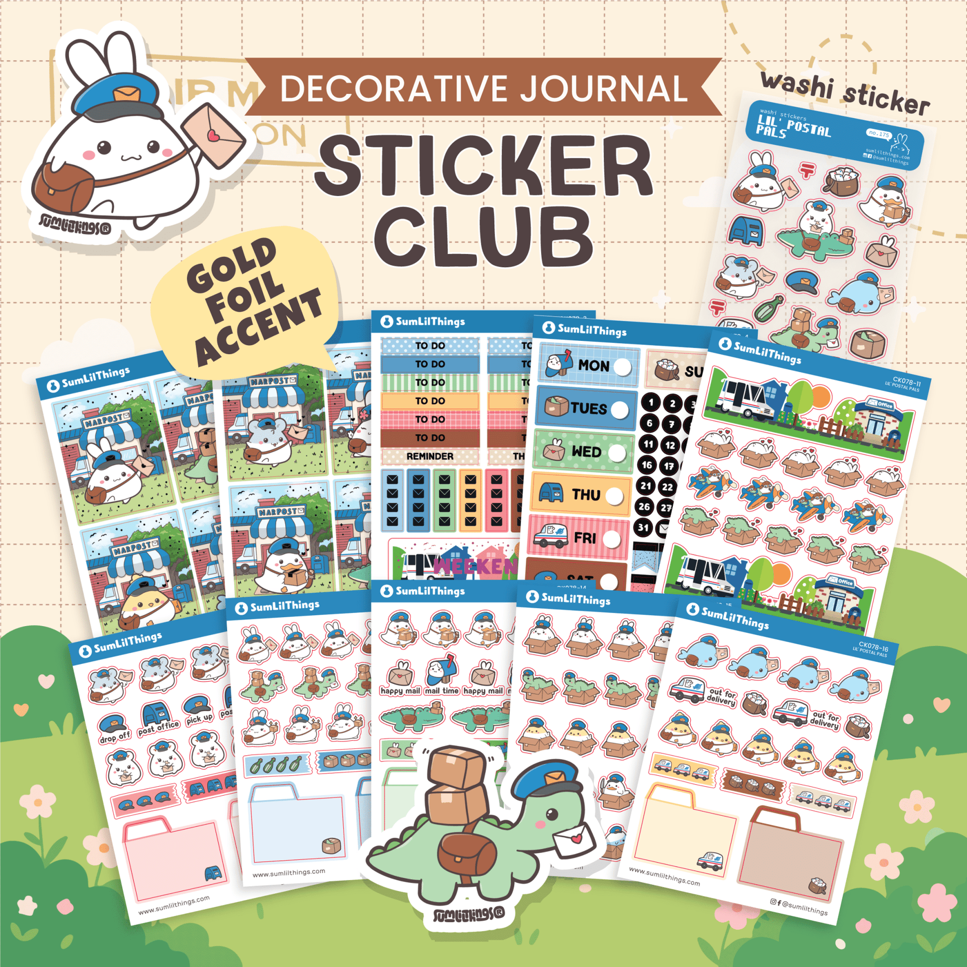 SLT Generic Sticker Subscription (Bi-Monthly Plan) - SumLilThings