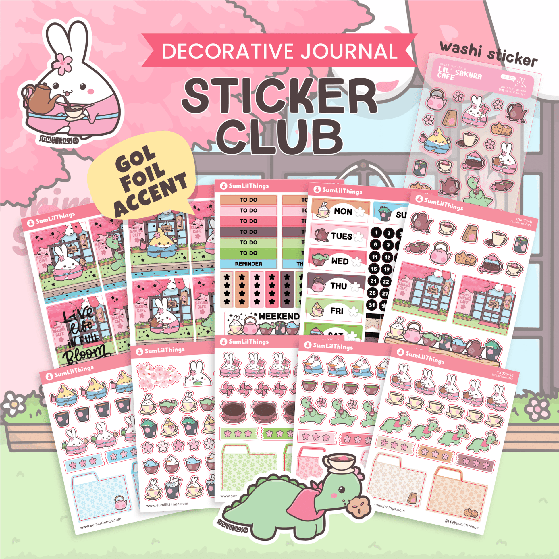 SLT Generic Sticker Subscription (Bi - Monthly Plan) - SumLilThings