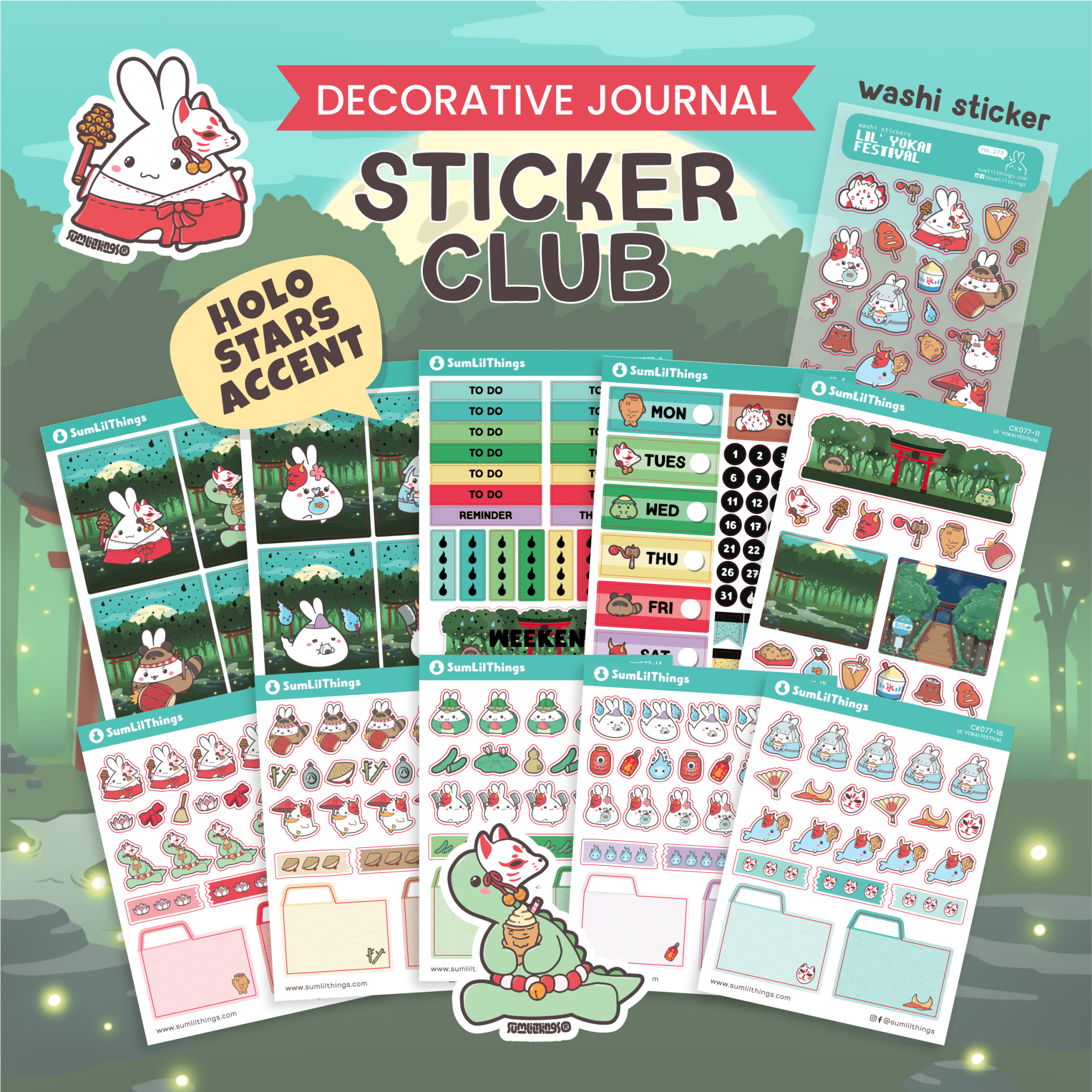 SLT Generic Sticker Subscription (Bi-Monthly Plan) - SumLilThings