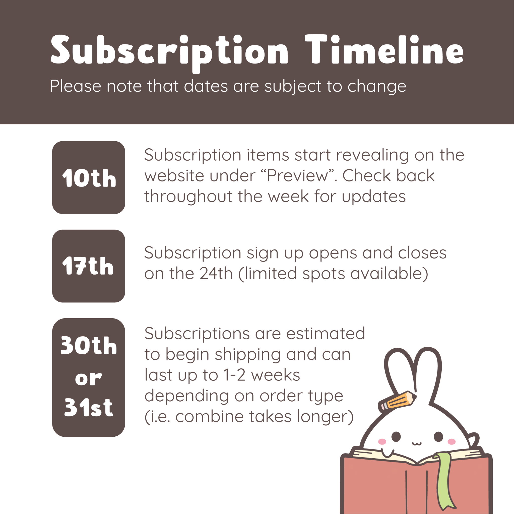 SLT Hobonichi COUSIN Premium Subscription (3 - Month Plan) - SumLilThings