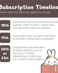 SLT Hobonichi COUSIN Premium Subscription (3 - Month Plan) - SumLilThings