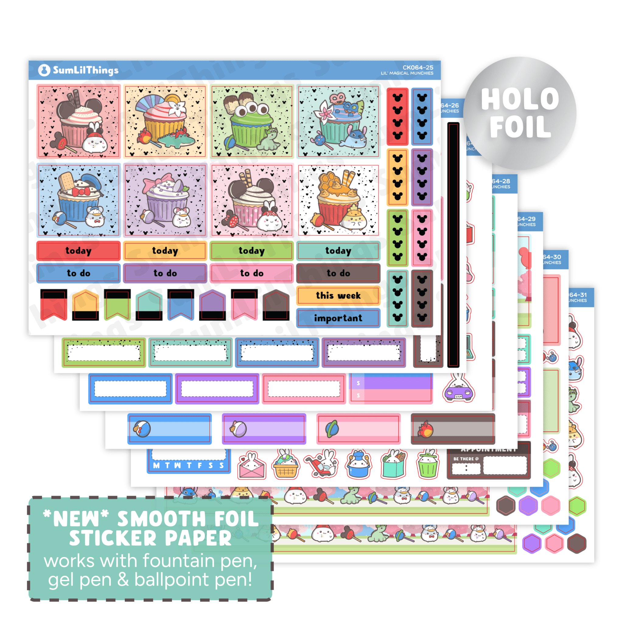 SLT Hobonichi COUSIN Sticker Subscription (3 - Month Plan) - SumLilThings