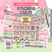 SLT Hobonichi COUSIN Sticker Subscription (Bi - Monthly Plan) - SumLilThings