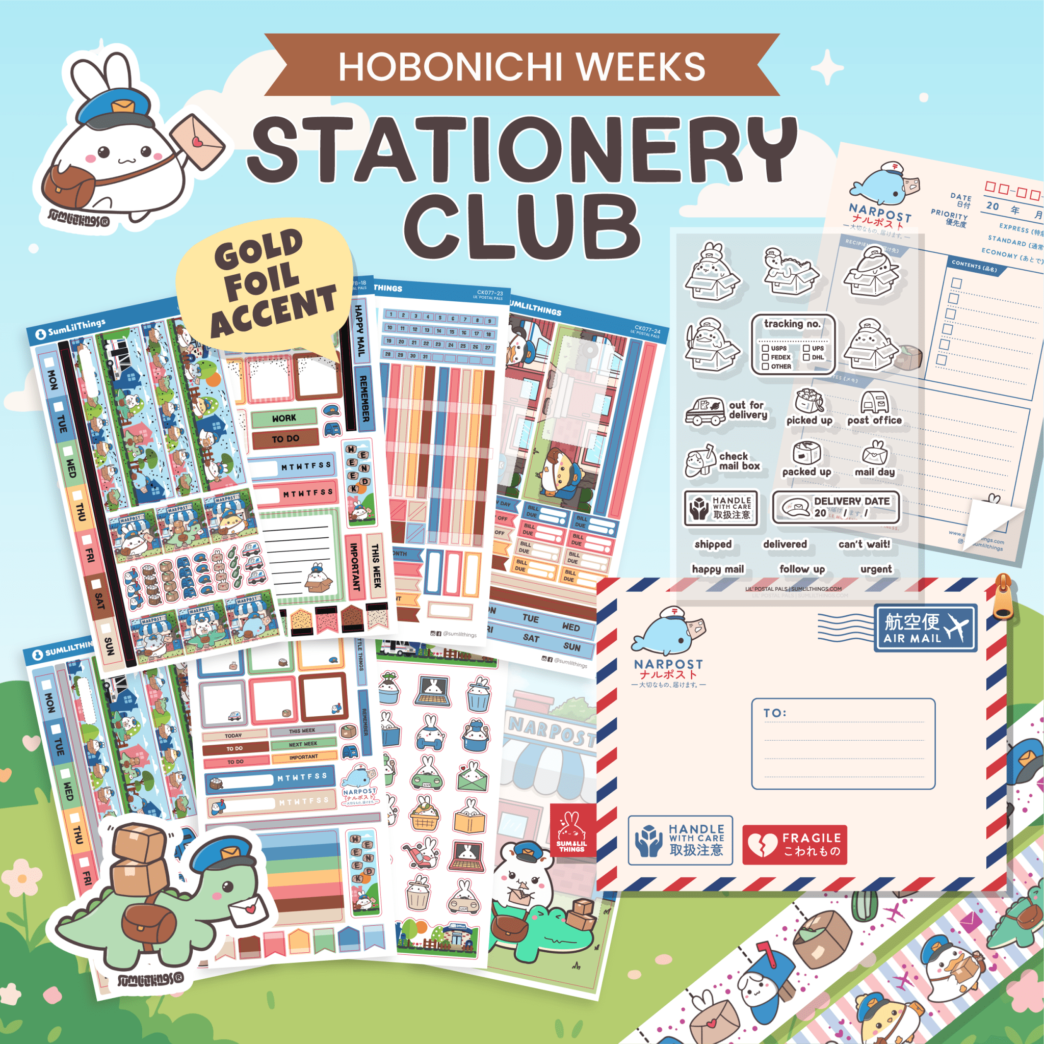 SLT Hobonichi WEEKS Premium Subscription (Bi-Monthly Plan) - SumLilThings