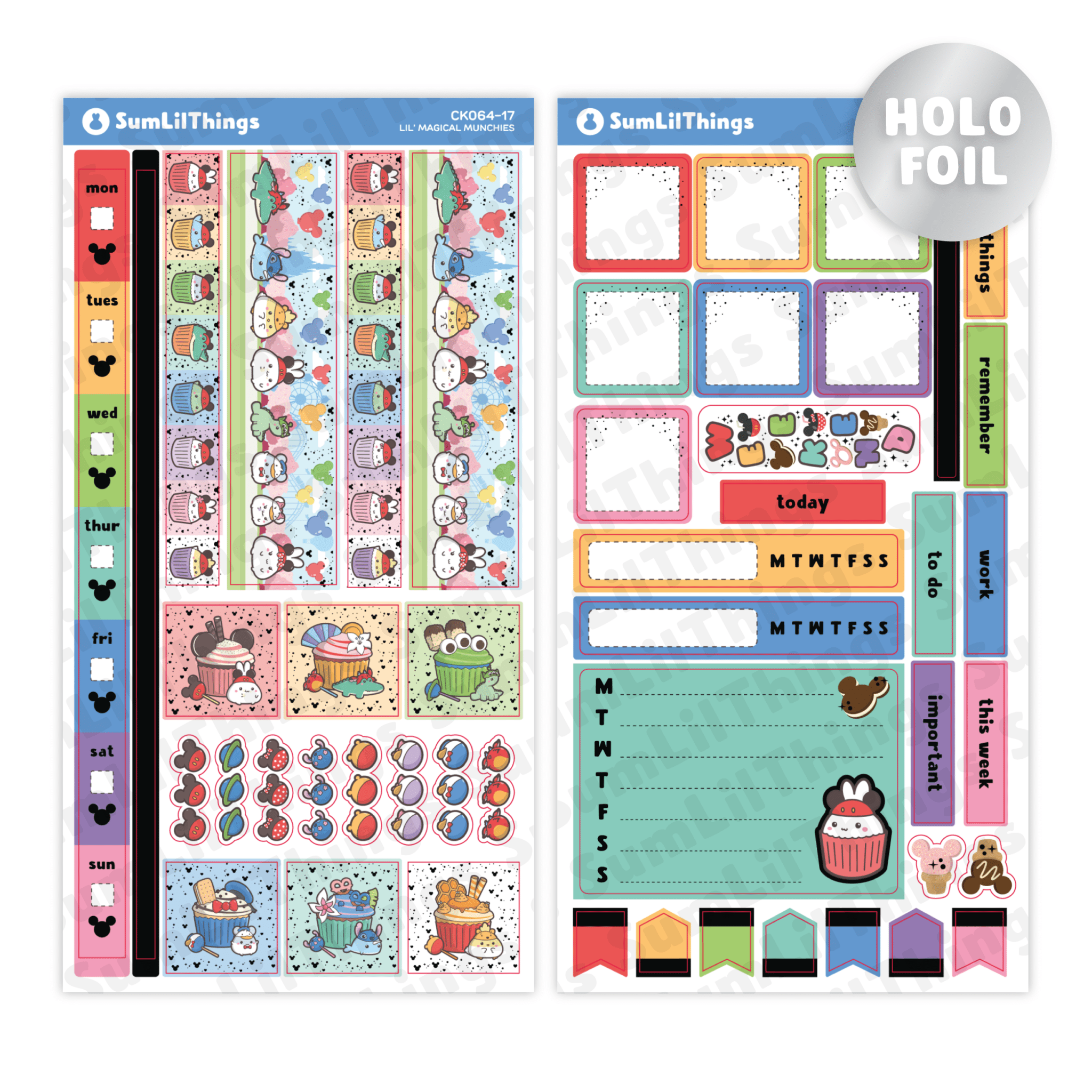 SLT Hobonichi WEEKS Sticker Subscription (3 - Month Plan) - SumLilThings