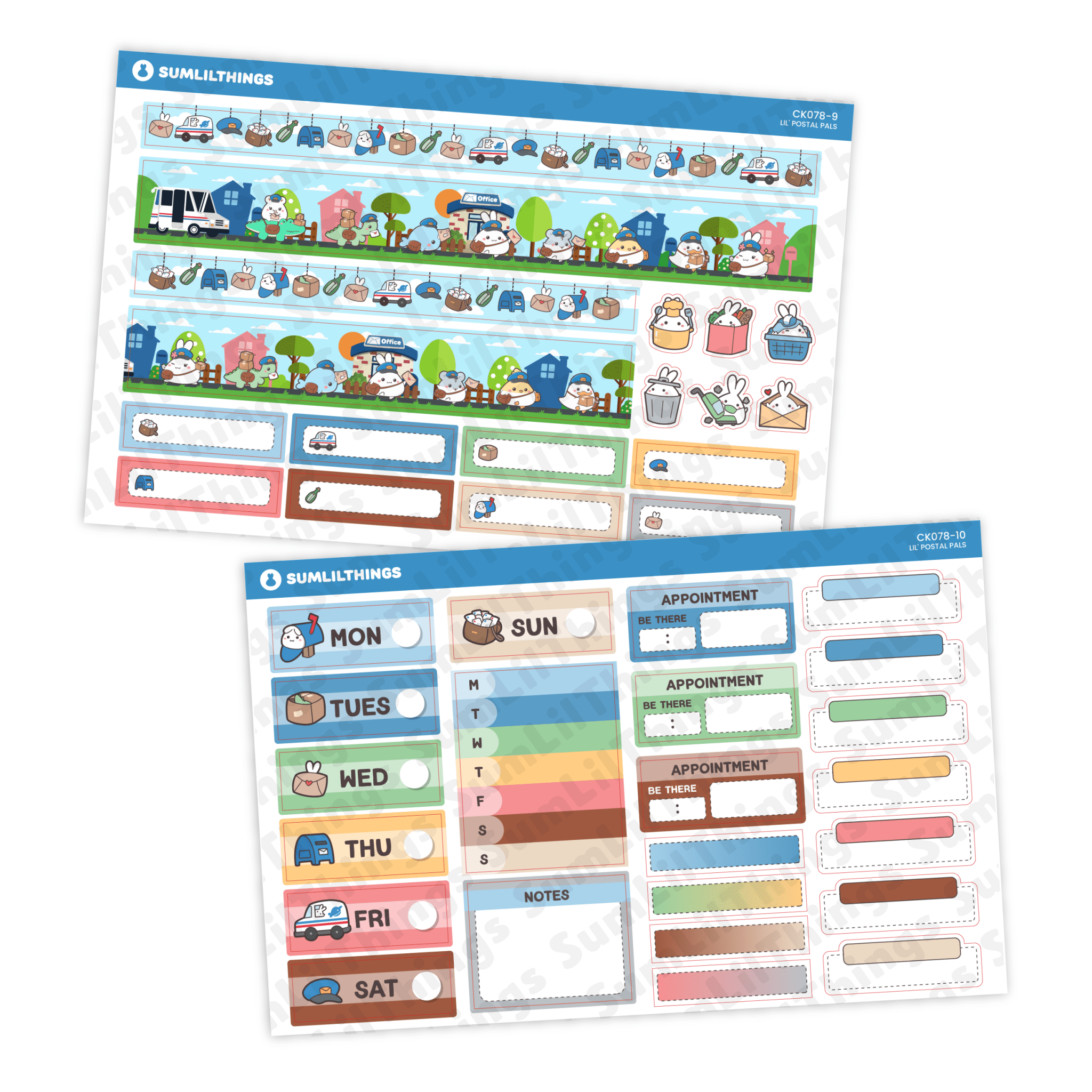SLT Mini Vertical Sticker Subscription (Bi-Monthly Plan) - SumLilThings