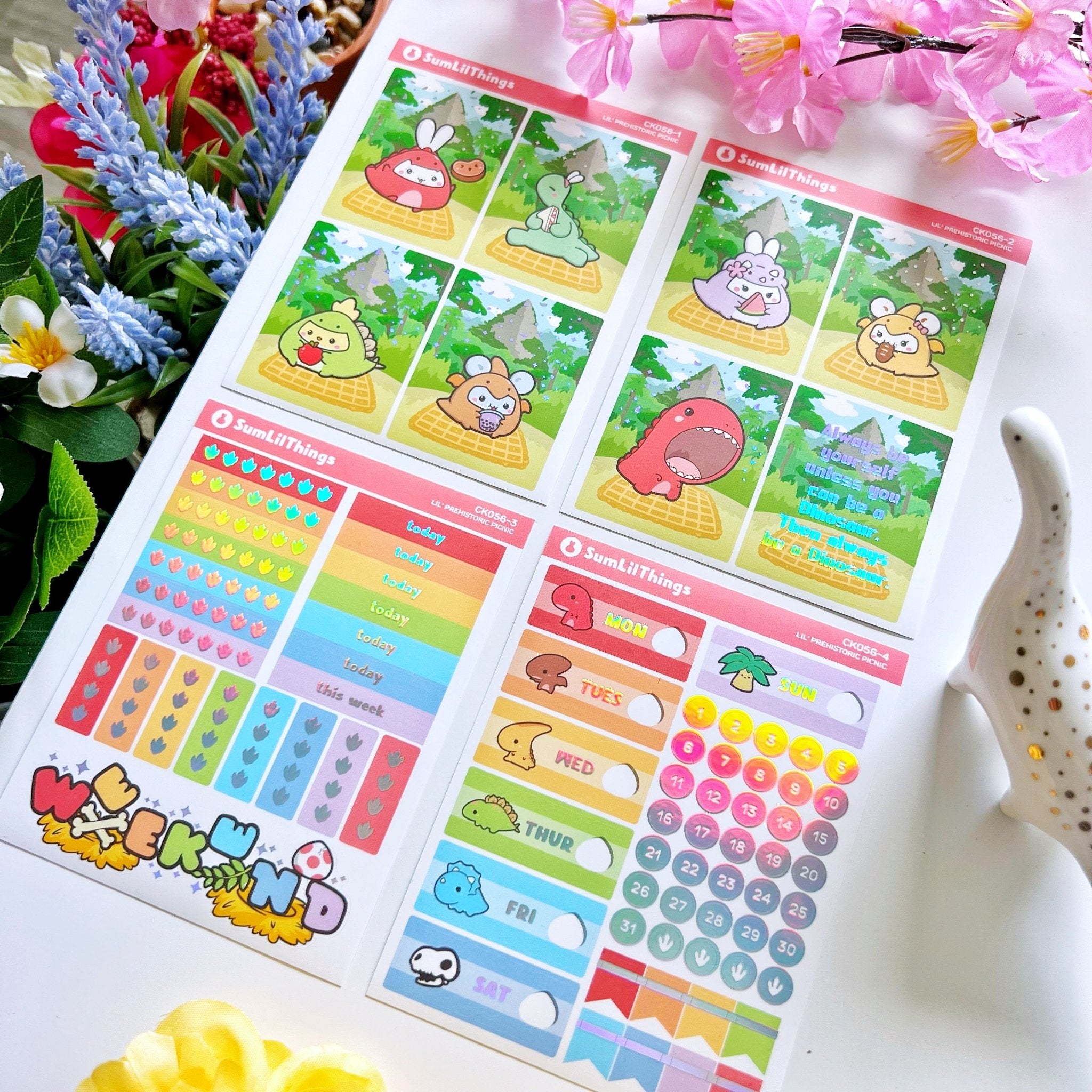 SLT Mini Vertical Sticker Subscription (Month-to-Month Plan) - SumLilThings
