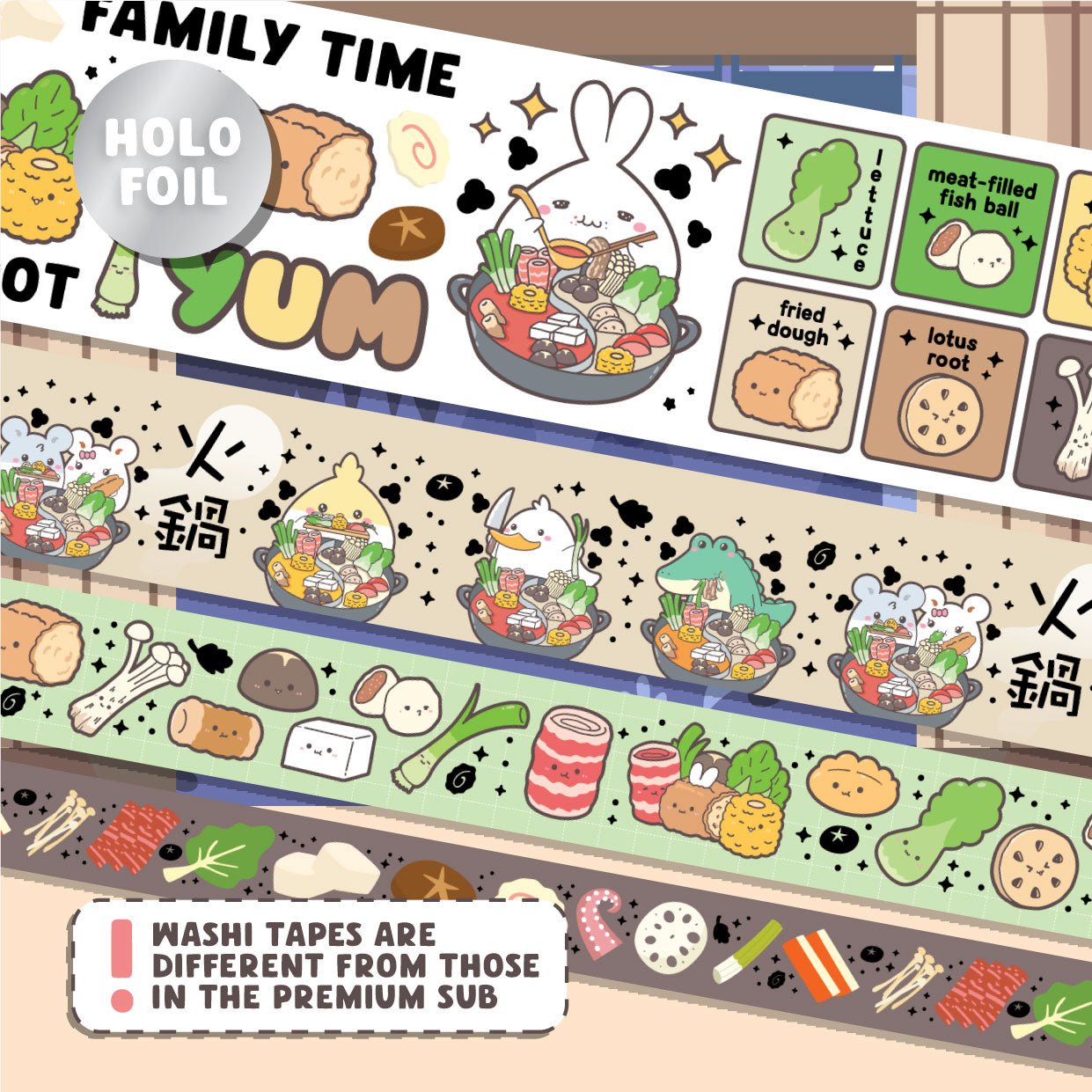 SLT Washi Tape ONLY Subscription (3 - Month Plan) - SumLilThings