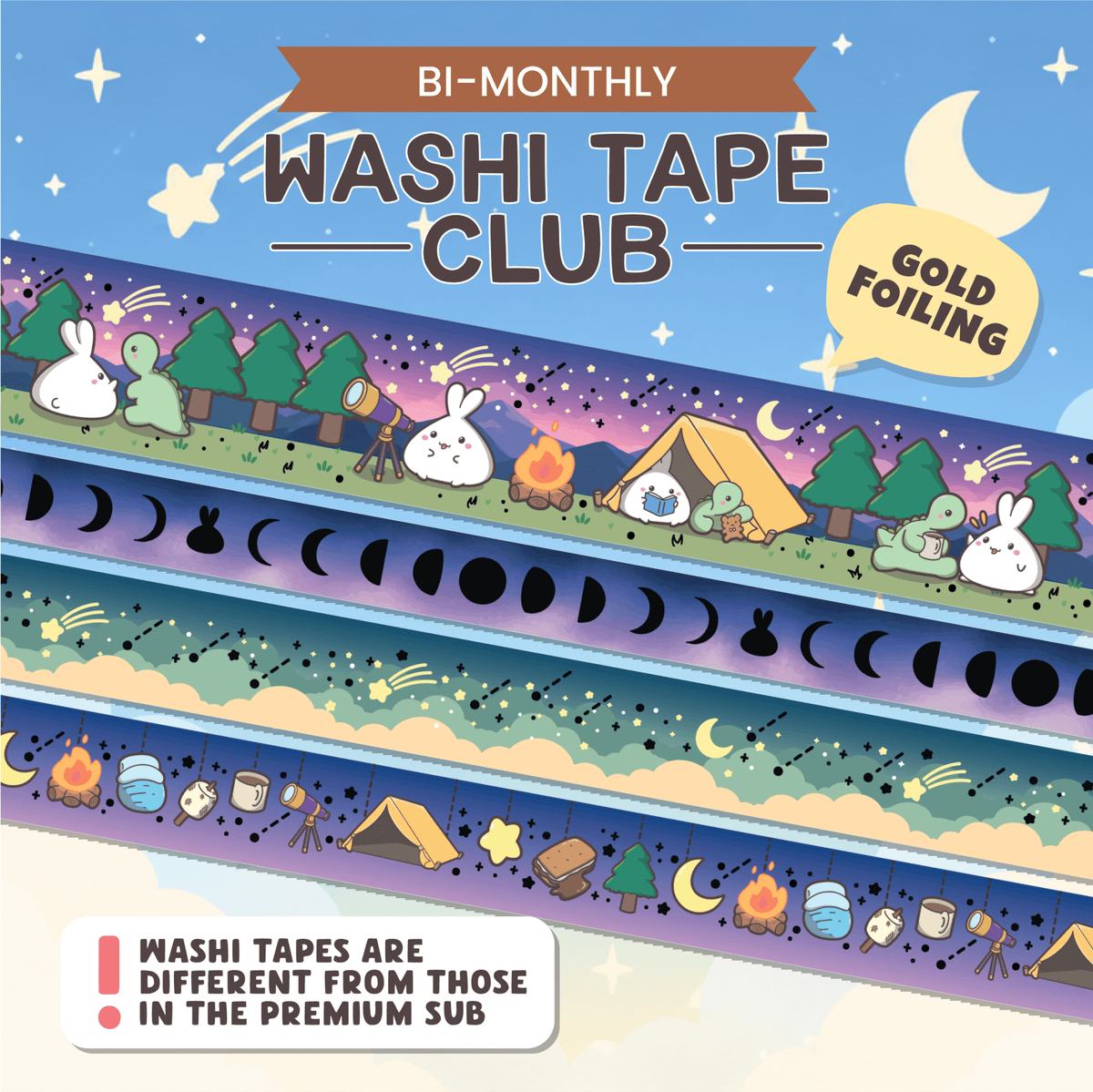 SLT Washi Tape ONLY Subscription (Bi-Monthly Plan) - SumLilThings