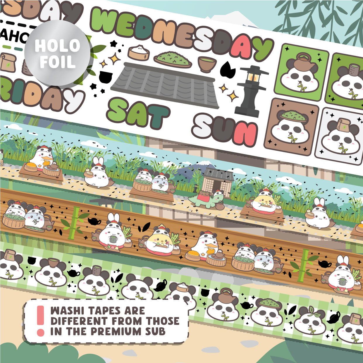 SLT Washi Tape ONLY Subscription (Month - to - Month Plan) - SumLilThings