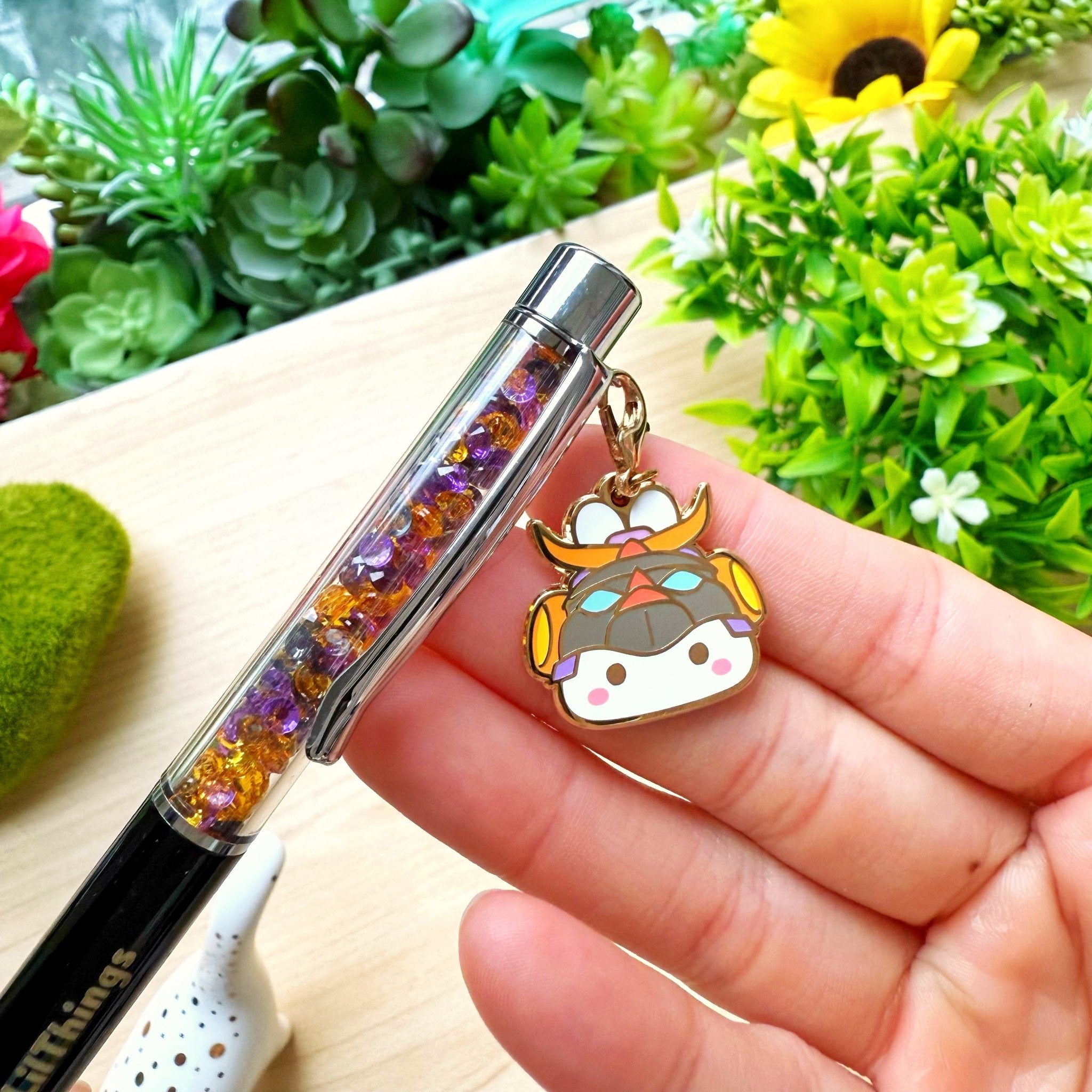 Stardust Writing Pen - Lil' Dark Mecha (0.5mm Black Gel Ink) - SumLilThings