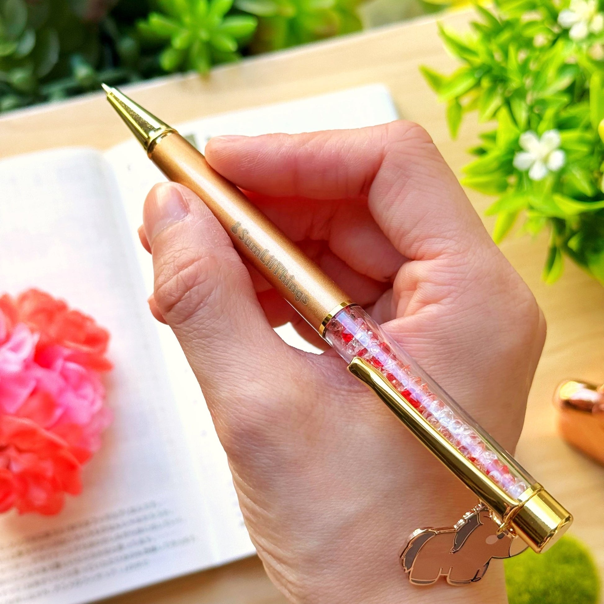 Stardust Writing Pen - Lil' Horse (0.5mm Black Ballpoint Ink) - SumLilThings