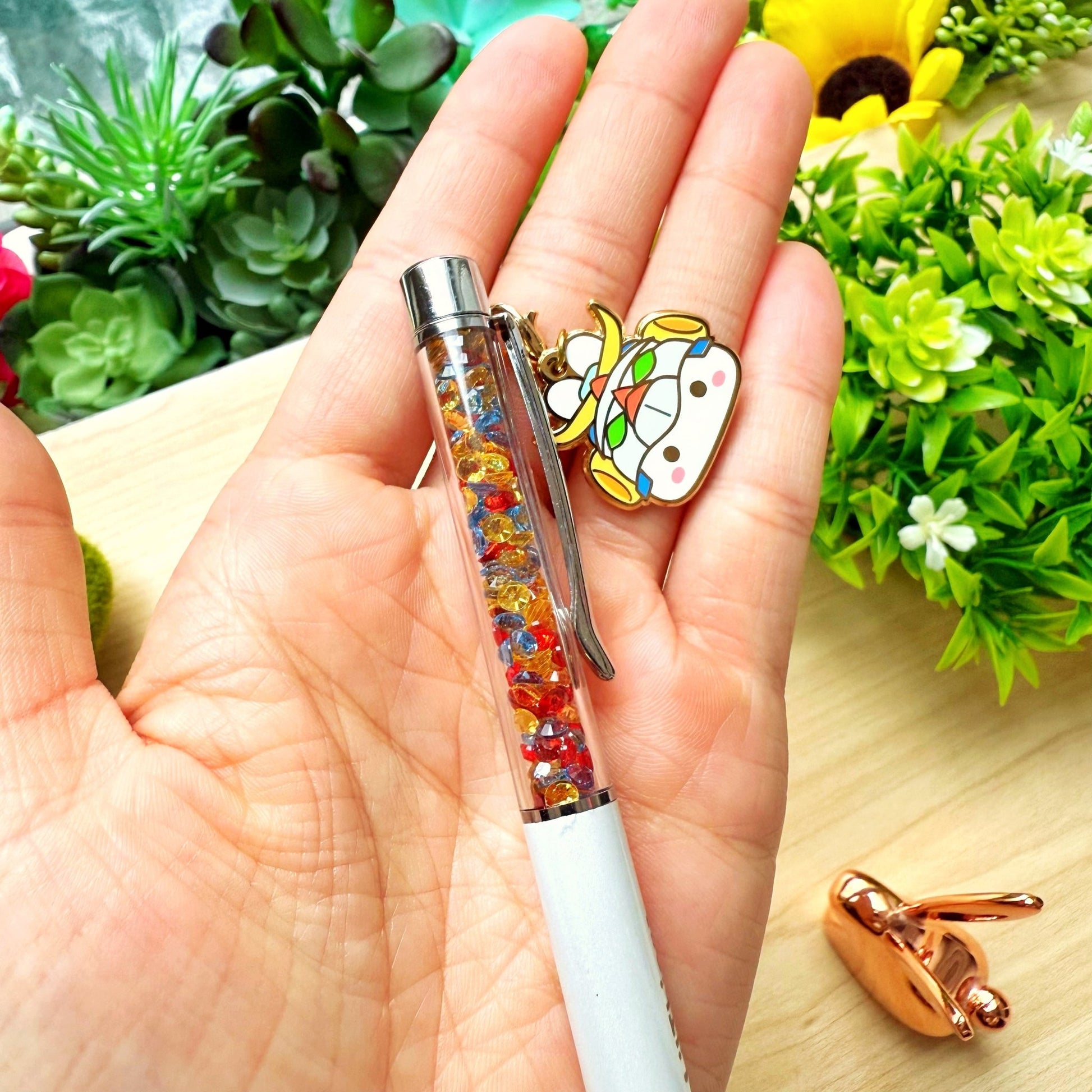 Stardust Writing Pen - Lil' Light Mecha (0.5mm Black Ballpoint Ink) - SumLilThings