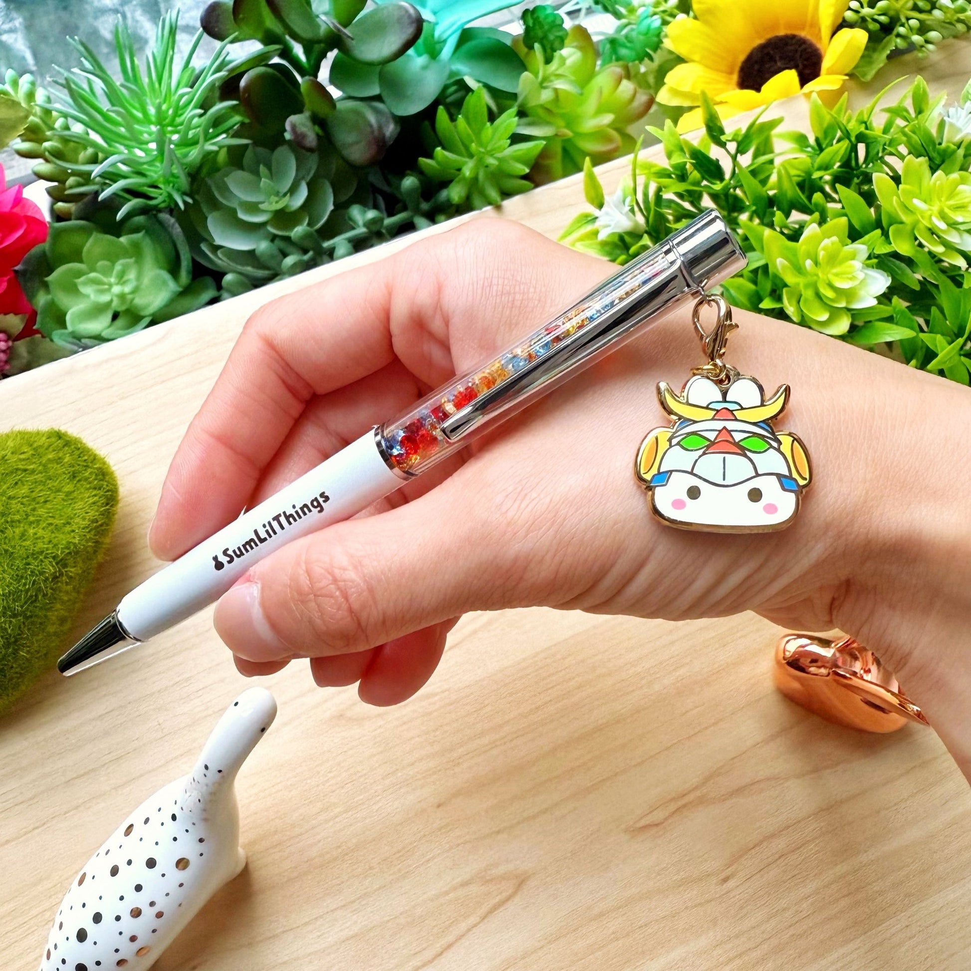 Stardust Writing Pen - Lil' Light Mecha (0.5mm Black Ballpoint Ink) - SumLilThings