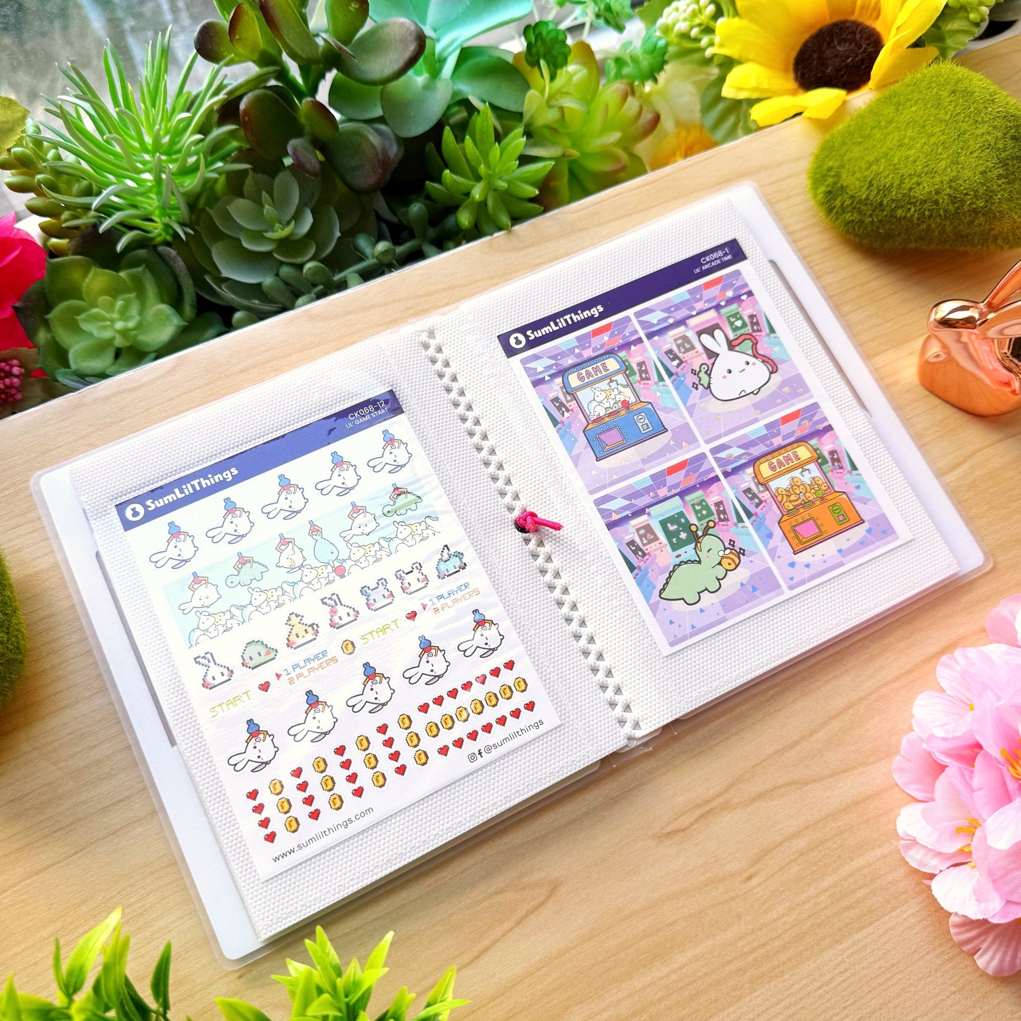 Sticker Album - Lil' Claw Machine - SumLilThings