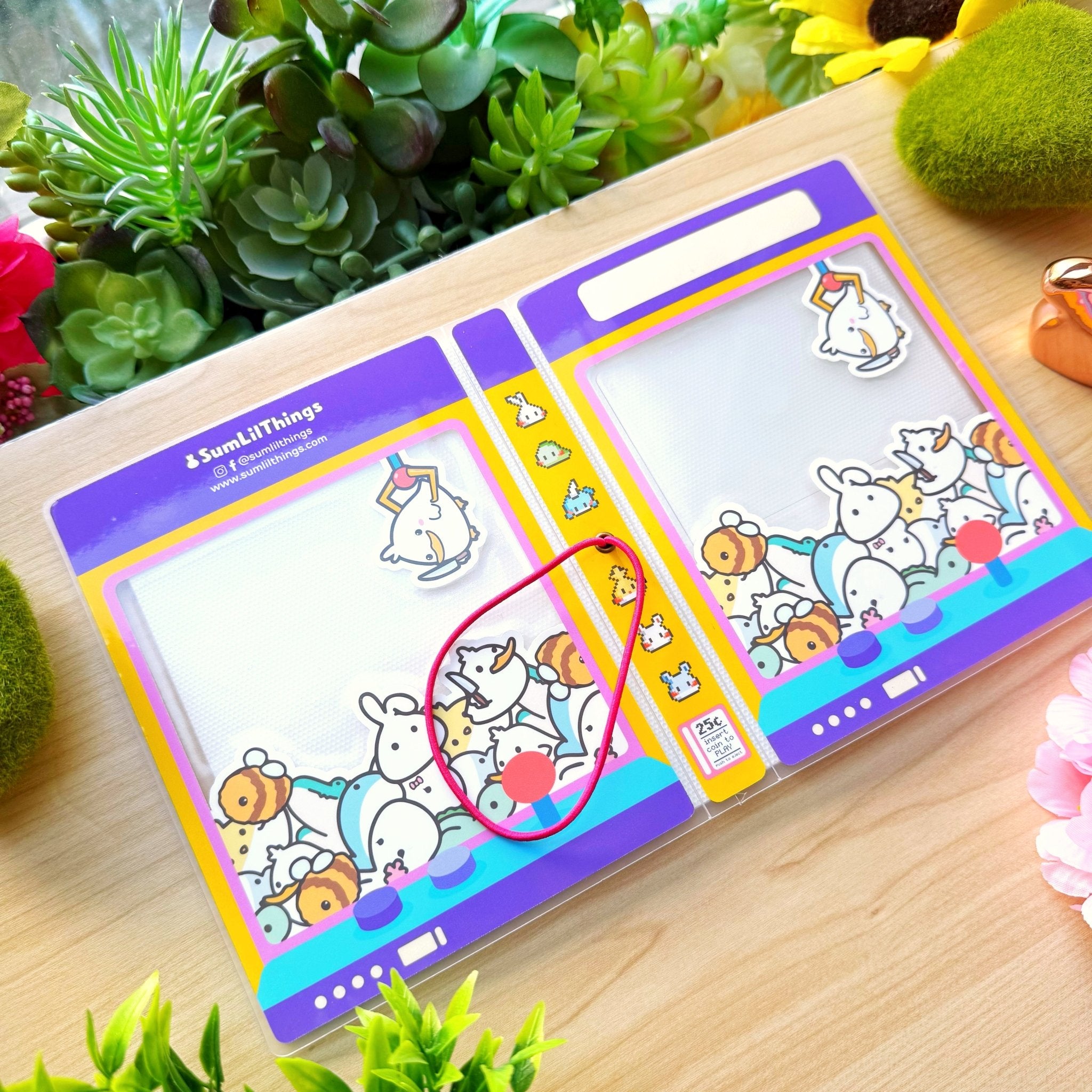 Sticker Album - Lil' Claw Machine - SumLilThings