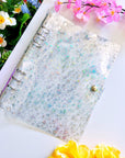 Sticker Binder - 6-Ring Glitter Star Folio (A5 Size) - SumLilThings