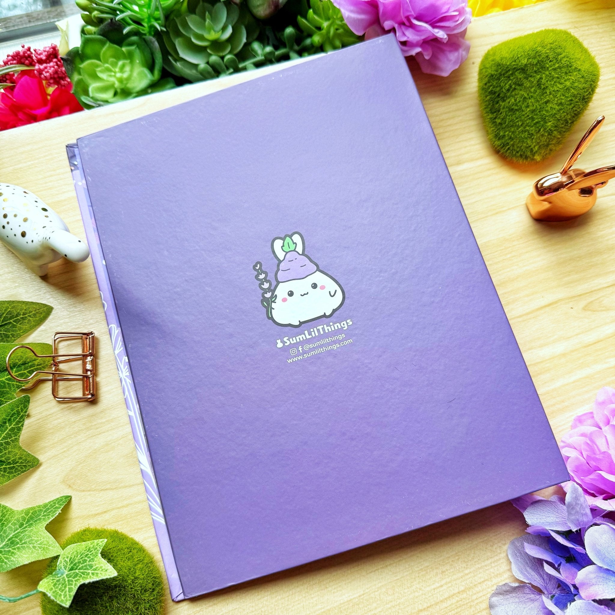 Sticker Binder - Lavender Sweets (A5 Size) - SumLilThings