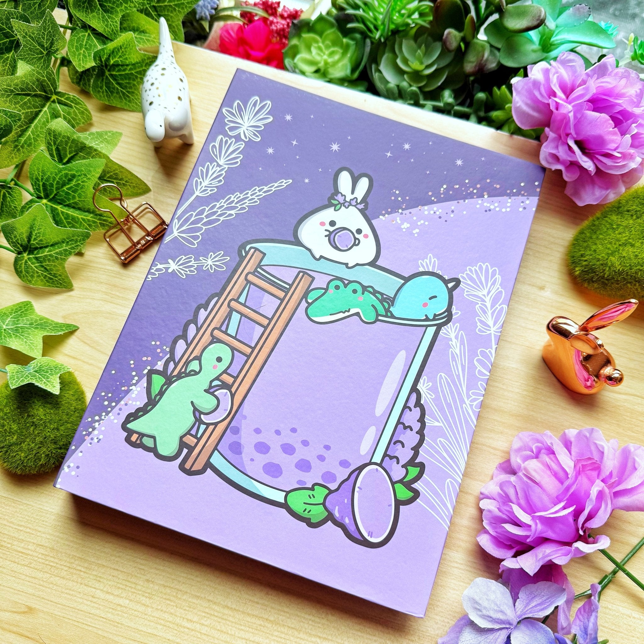 Sticker Binder - Lavender Sweets (A5 Size) - SumLilThings