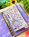 Sticker Binder - Lavender Sweets (A5 Size) - SumLilThings