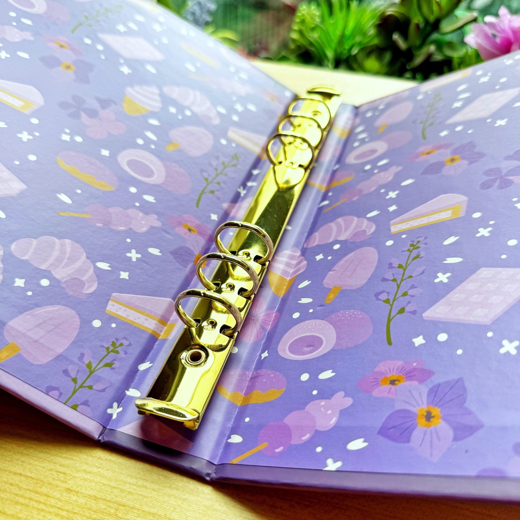 Sticker Binder - Lavender Sweets (A5 Size) - SumLilThings