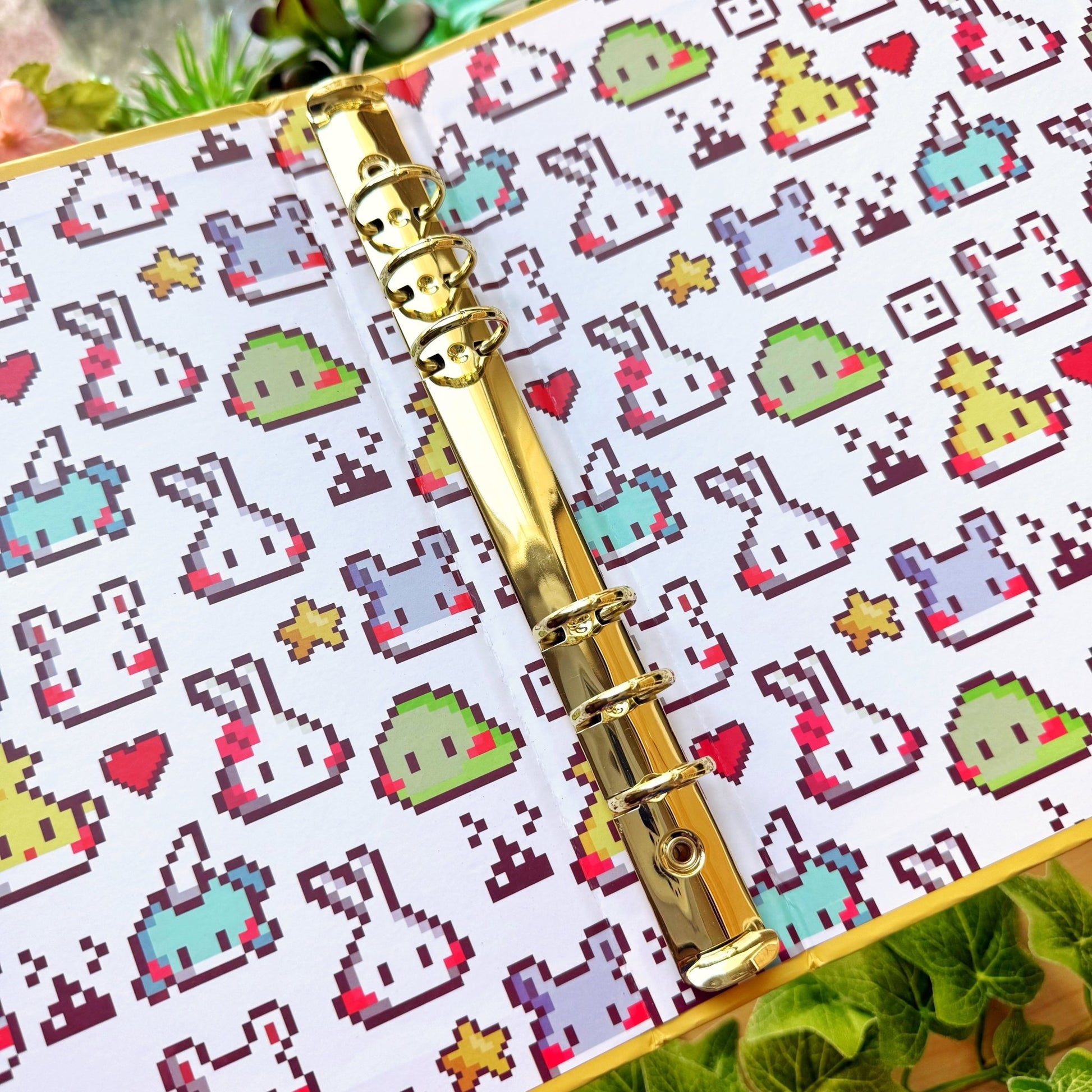 Sticker Binder - Lil' Gameboy Color (A5 Size) - SumLilThings