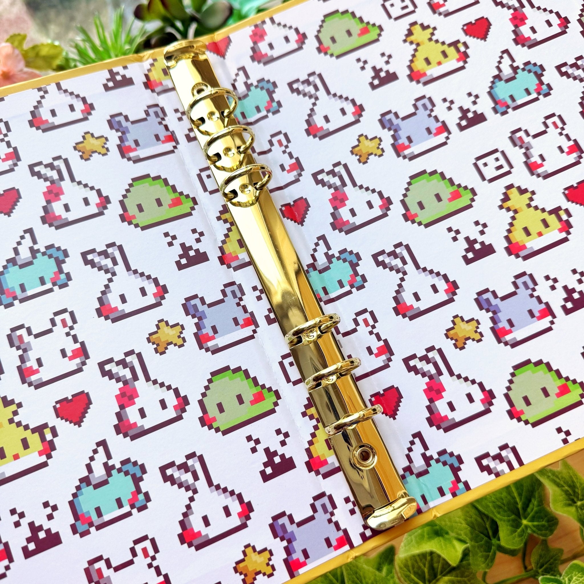 Sticker Binder - Lil' Gameboy Color (A5 Size) - SumLilThings