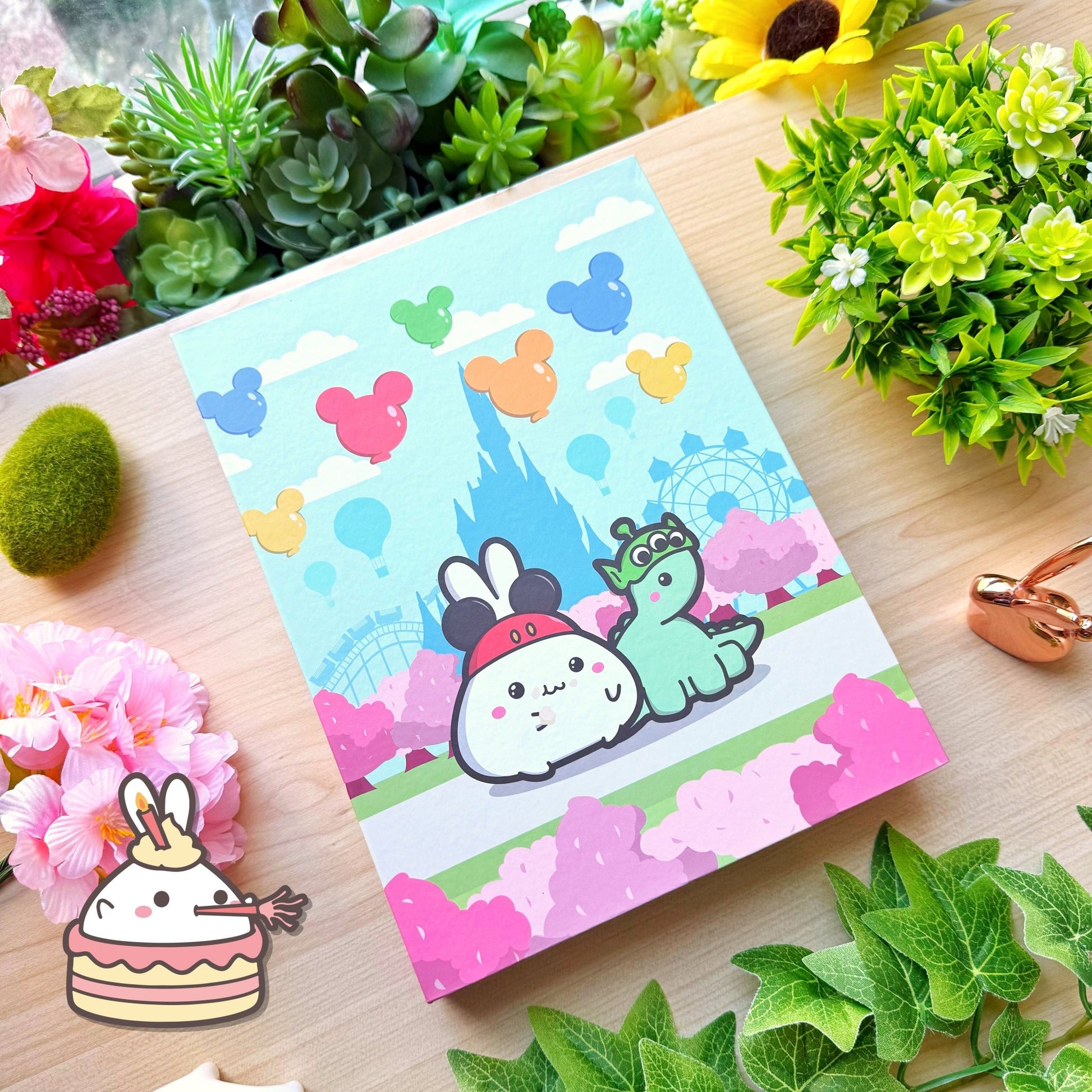 Sticker Binder - Lil' Magic Land Munchies (A5 Size) - SumLilThings