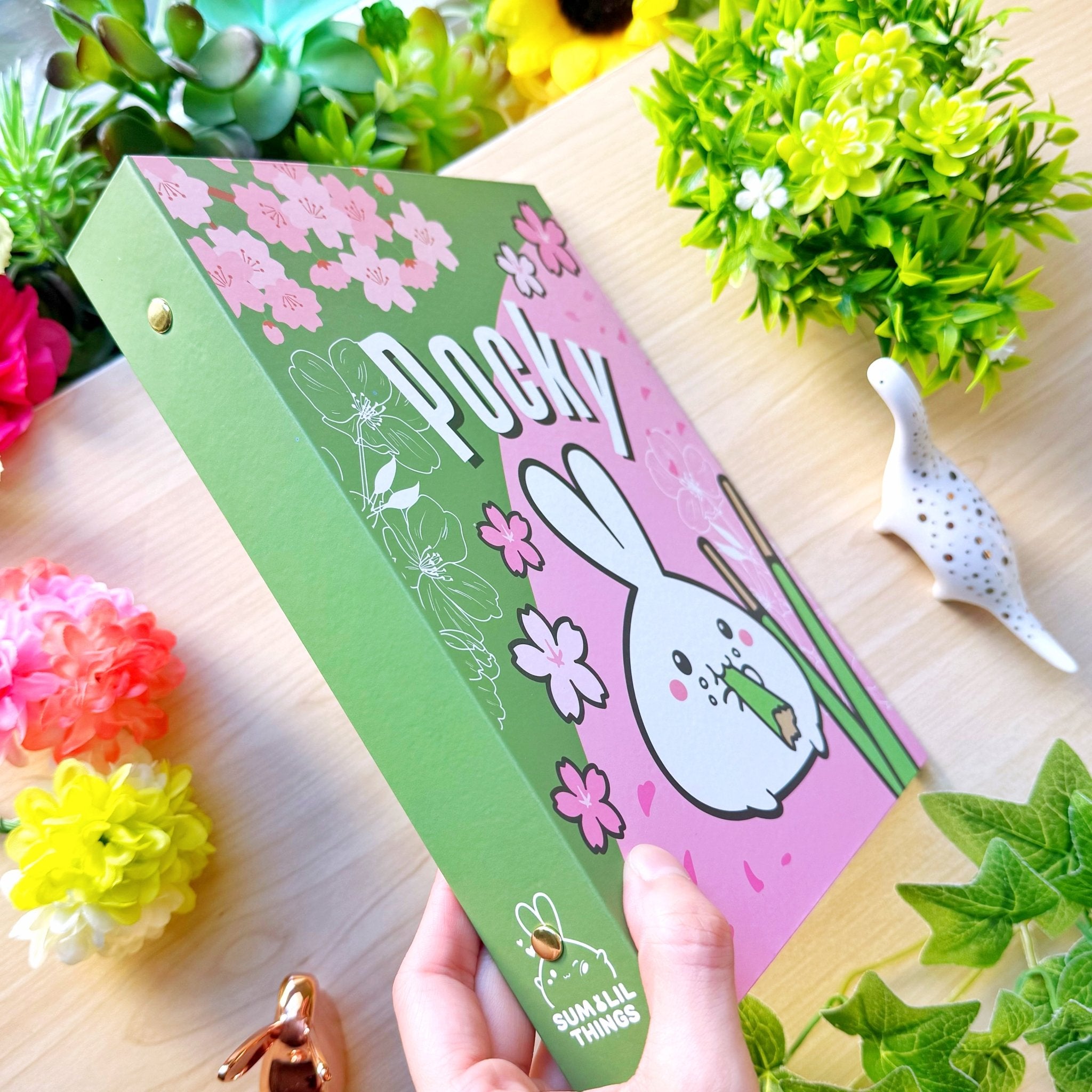 Sticker Binder - Matcha Munchies (A5 Size) - SumLilThings