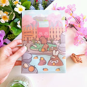 Sticker Folder - Be Capy & Chill (B6 Size) - SumLilThings