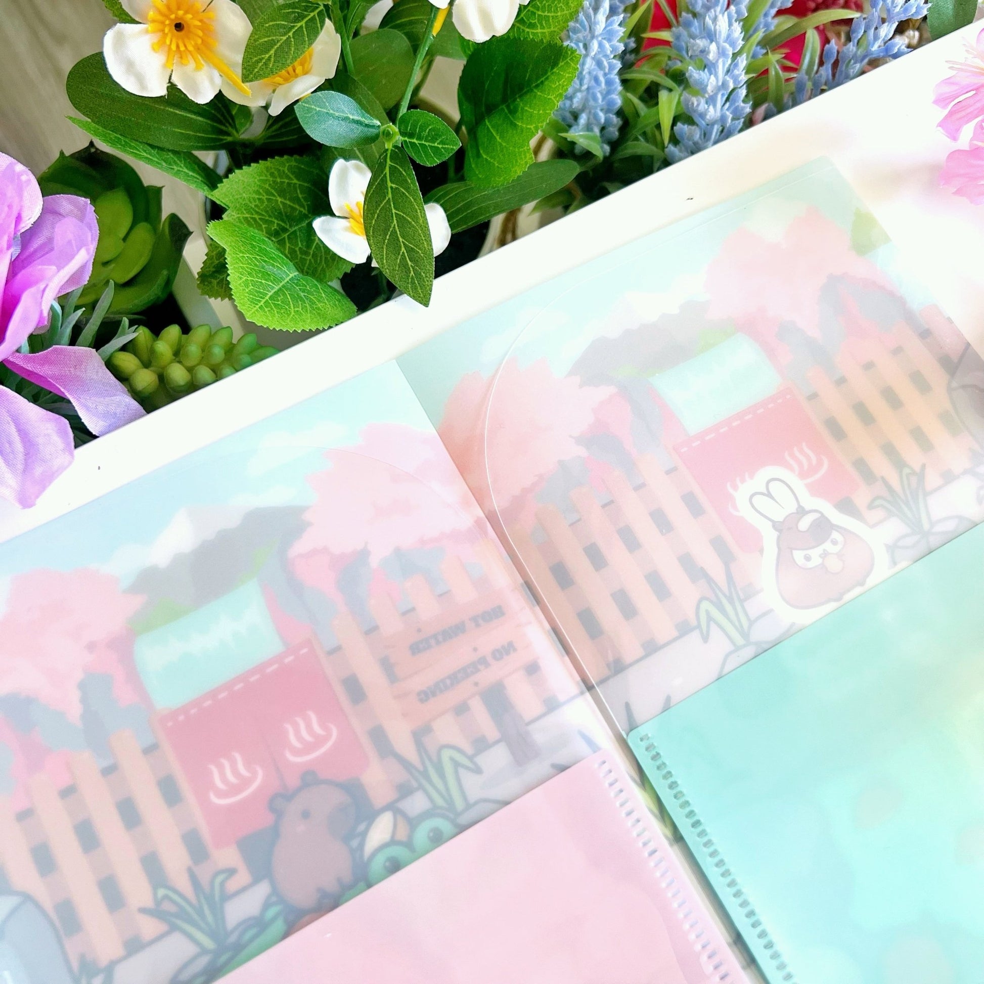 Sticker Folder - Be Capy & Chill (B6 Size) - SumLilThings