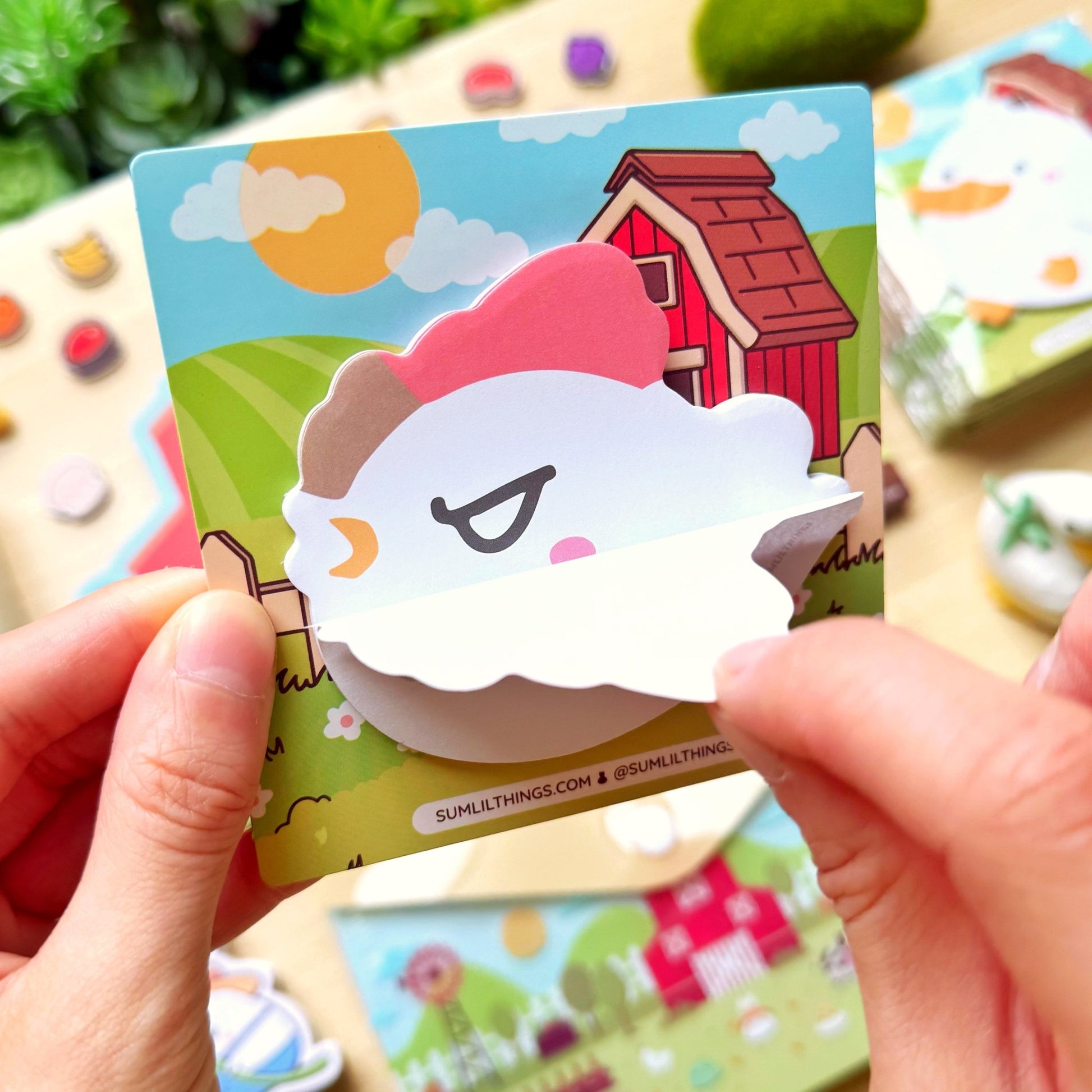 Sticky Note - Lil' Angry Chicken (MISPRINT) - SumLilThings