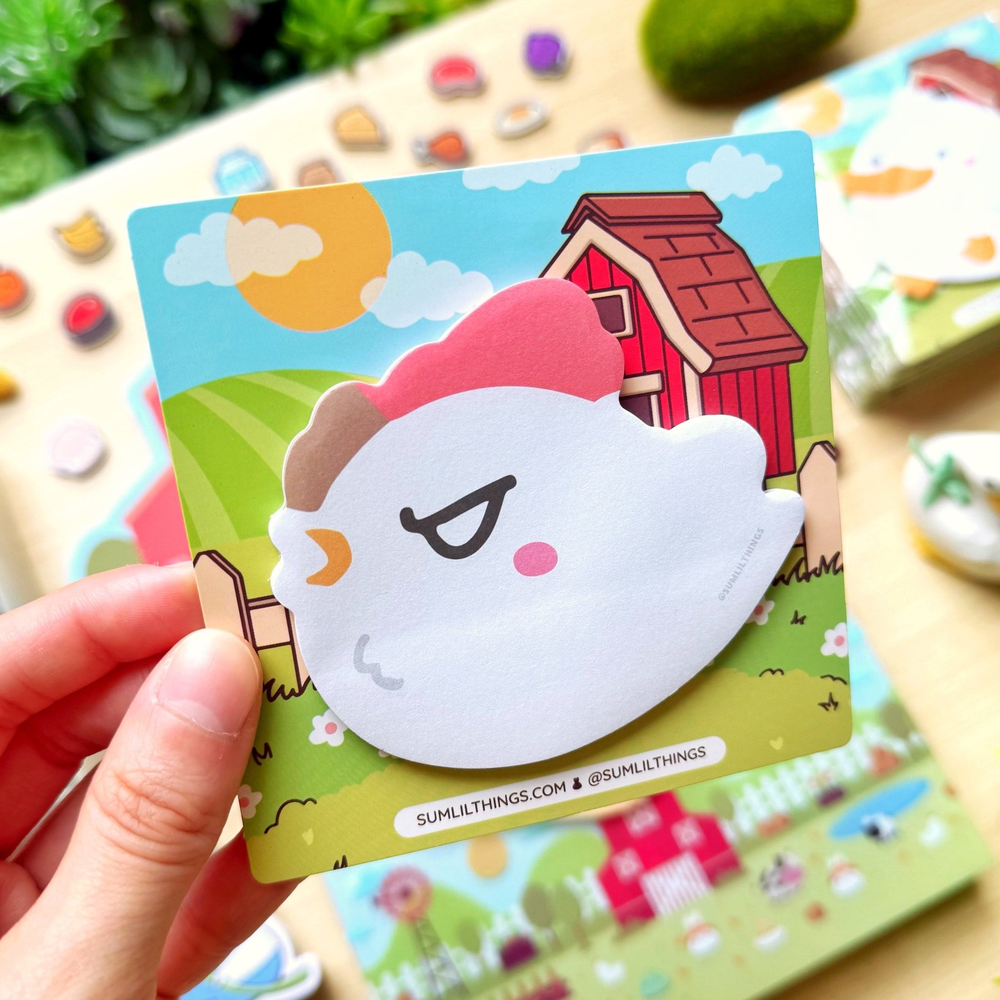 Sticky Note - Lil' Angry Chicken (MISPRINT) - SumLilThings