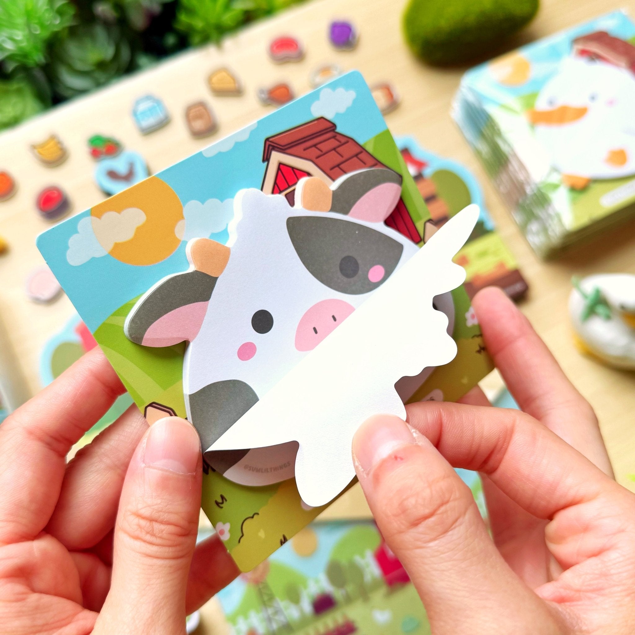 Sticky Note - Lil' Calf - SumLilThings