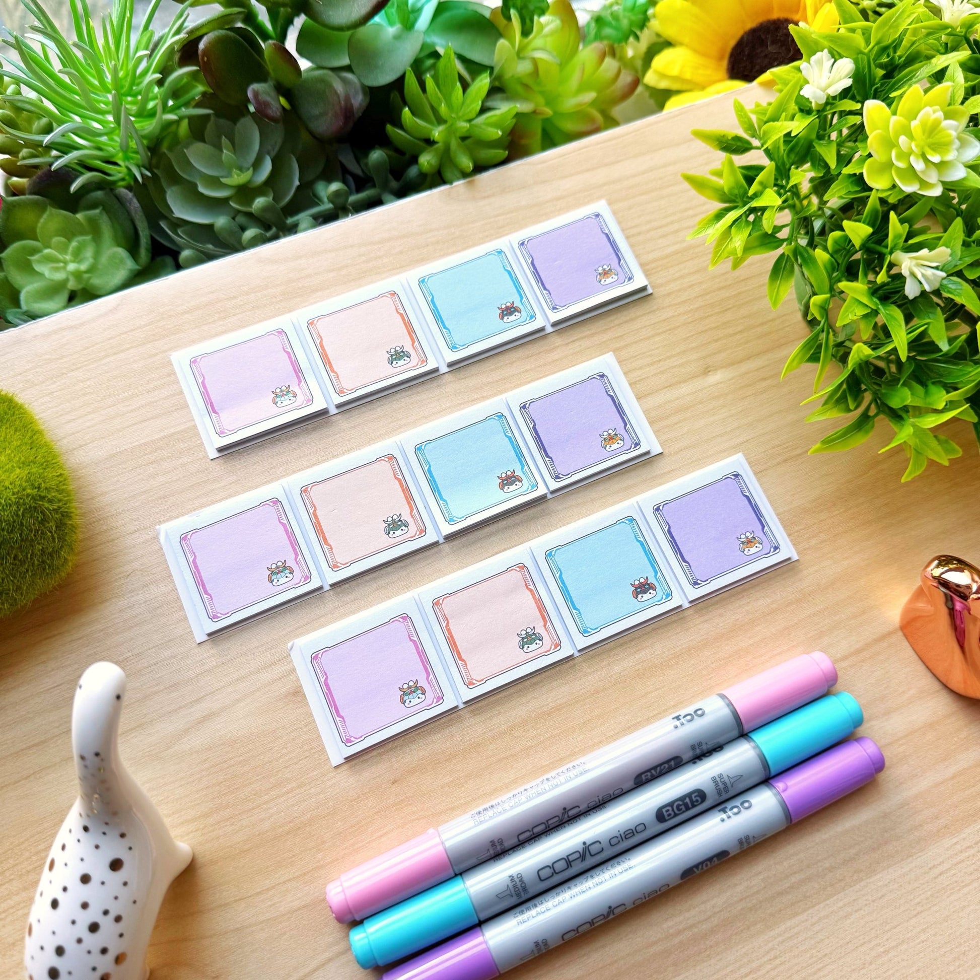 Sticky Note - Lil' Cyber City (Set of 4) - SumLilThings