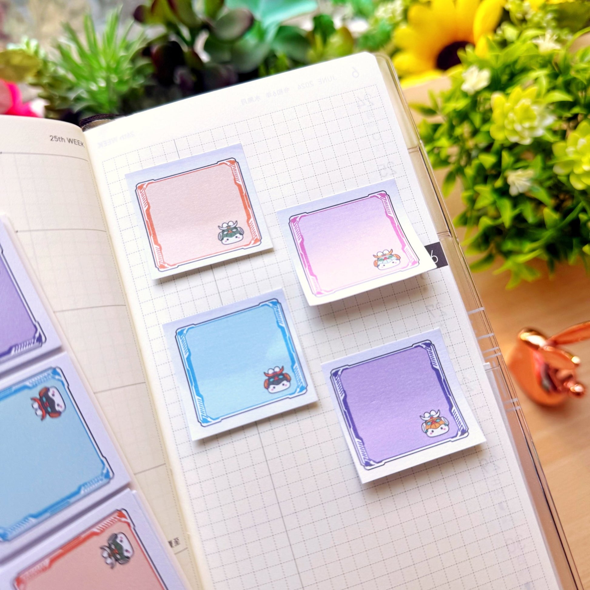 Sticky Note - Lil' Cyber City (Set of 4) - SumLilThings