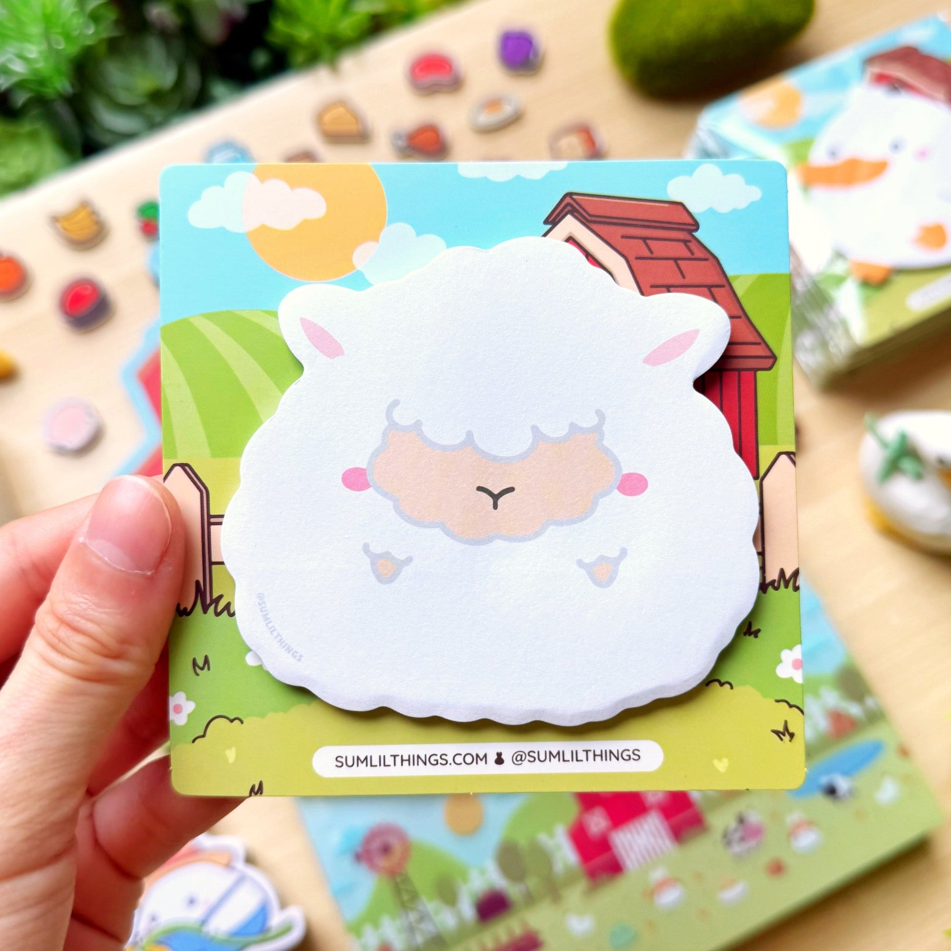 Sticky Note - Lil' Lamb - SumLilThings