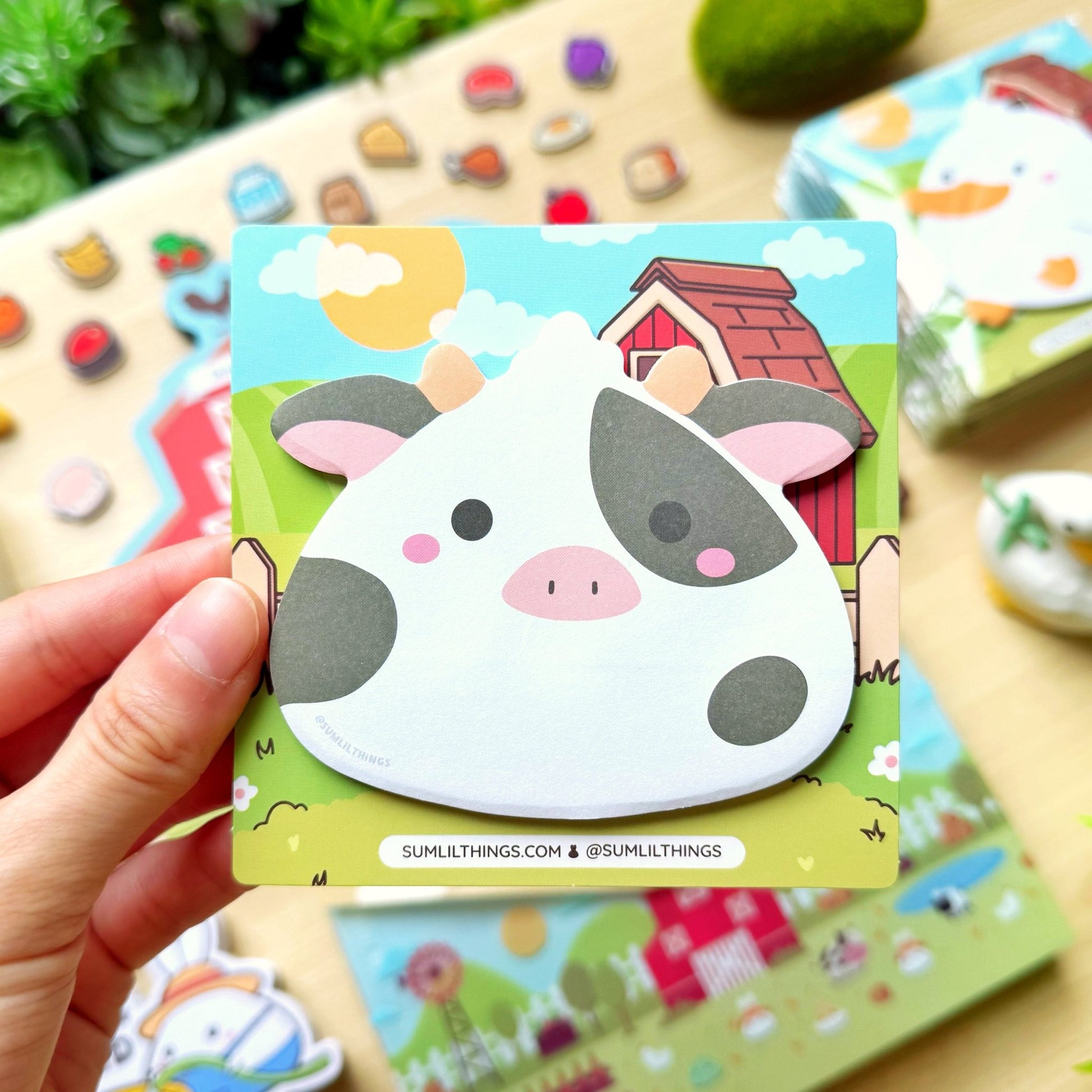 Sticky Note - Lil' Pasture Pals (Set of 5) - SumLilThings