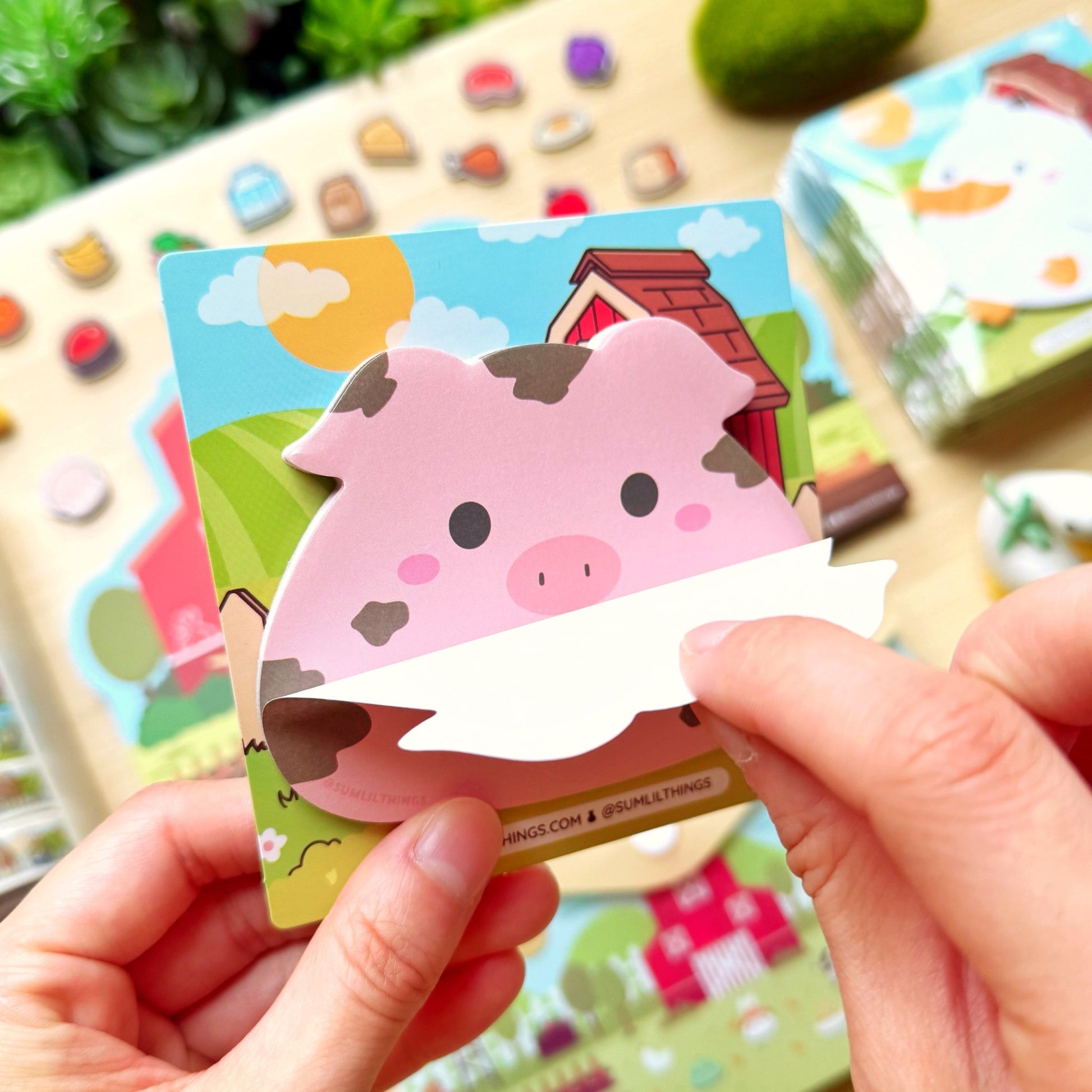 Sticky Note - Lil' Piglet - SumLilThings