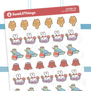 Taiyaki & Tako Stickers - SumLilThings