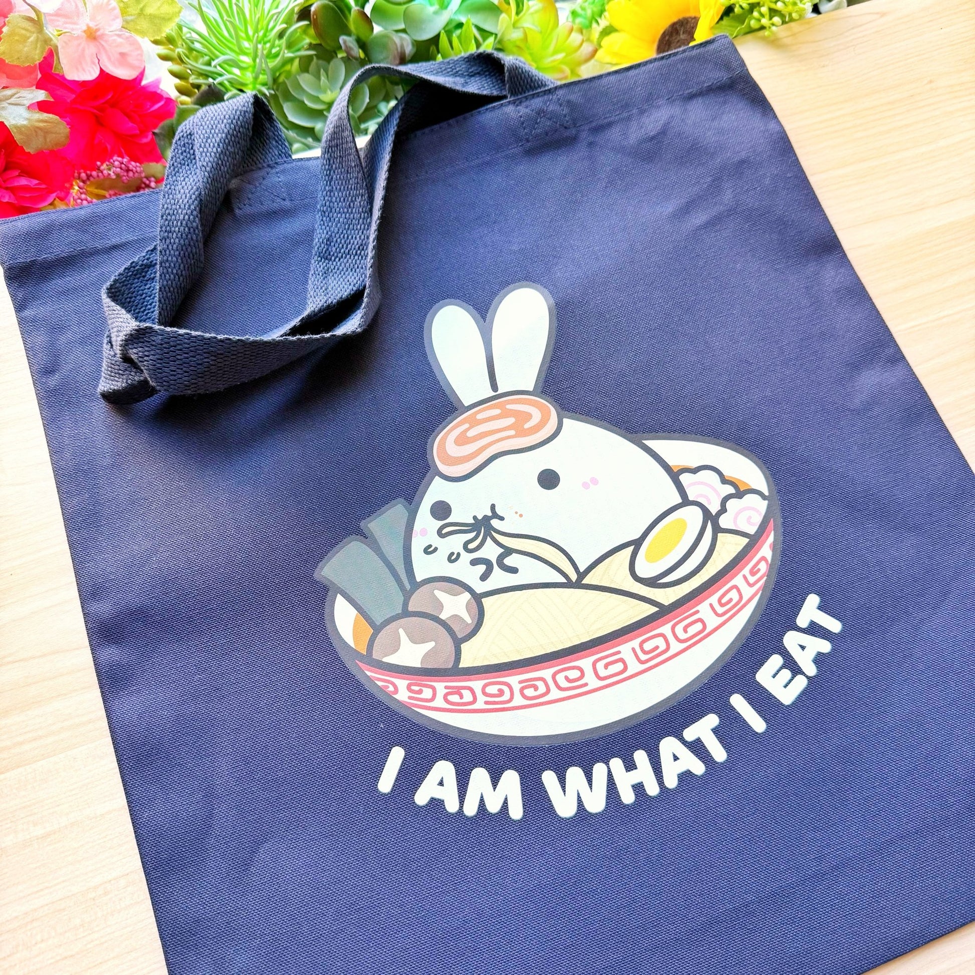 Tote Bag - I Am What I Eat (2 Colors Available) - SumLilThings