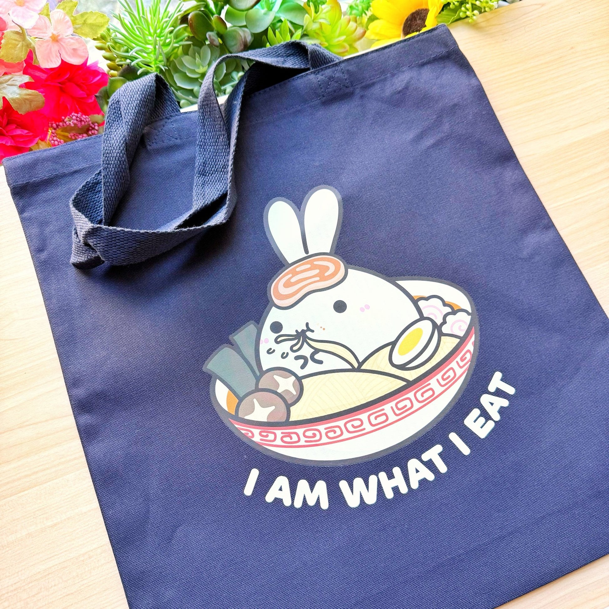 Tote Bag - I Am What I Eat (2 Colors Available) - SumLilThings
