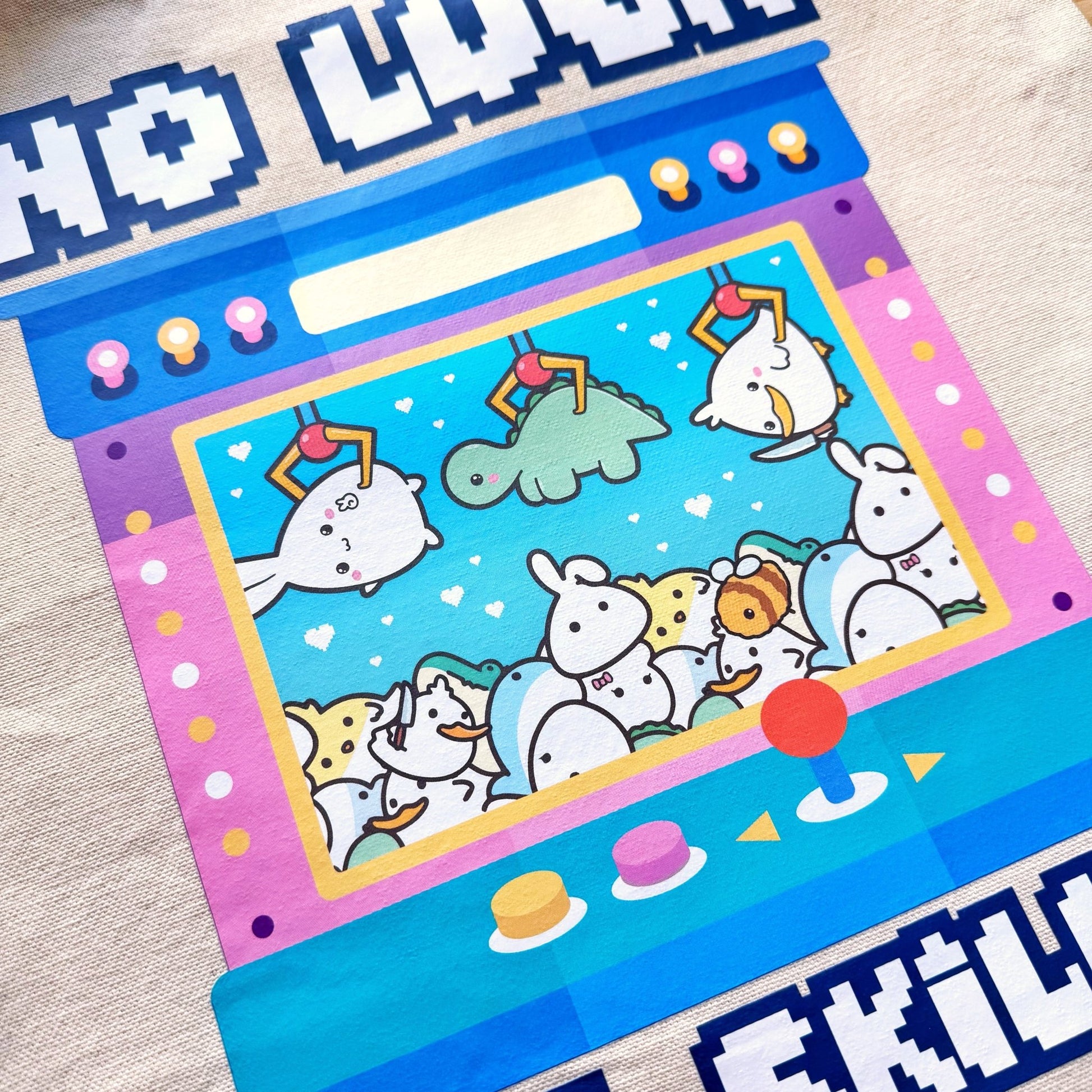 Tote Bag - Lil' Claw Machine (3 Colors Available) - SumLilThings