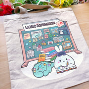 Tote Bag - World Domination 2.0 (3 Colors Available) - SumLilThings